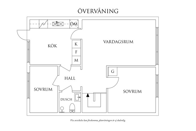 Planritning 2 Ålegårdsgatan 114