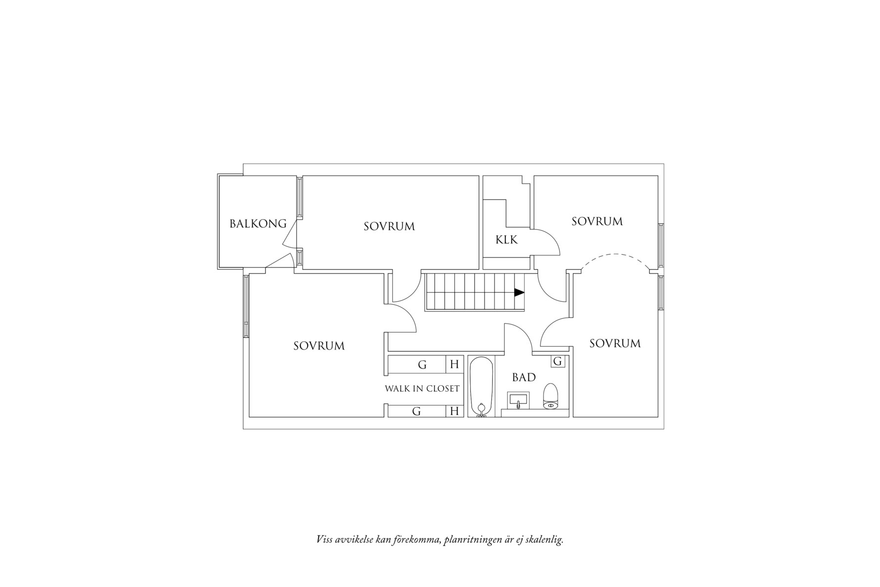 Planritning 2 Bergsjösvängen 45