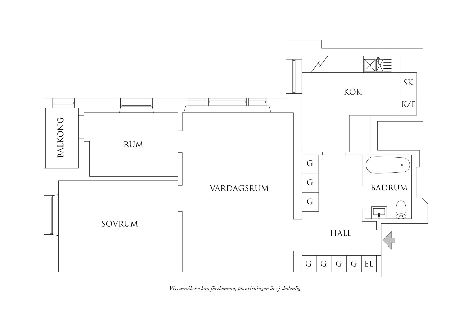 Planritning 1 Raketgatan 11
