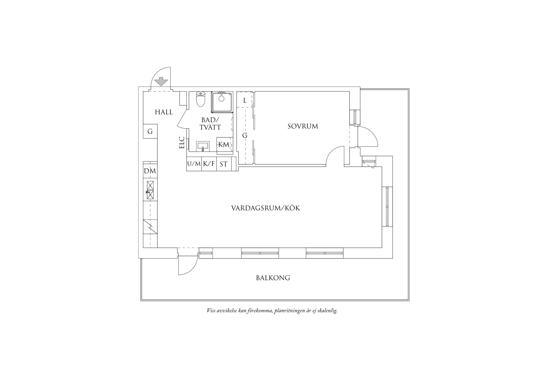 Planritning 1 Skalldalsbacken 1