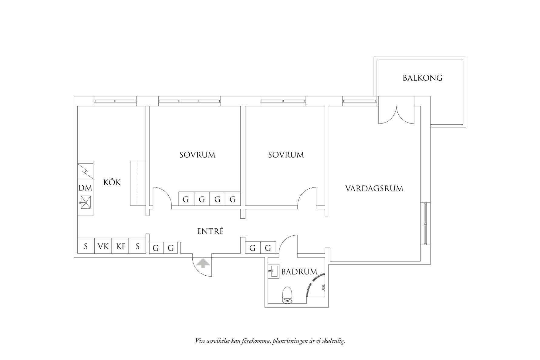 Planritning 1 Spaldingsgatan 9