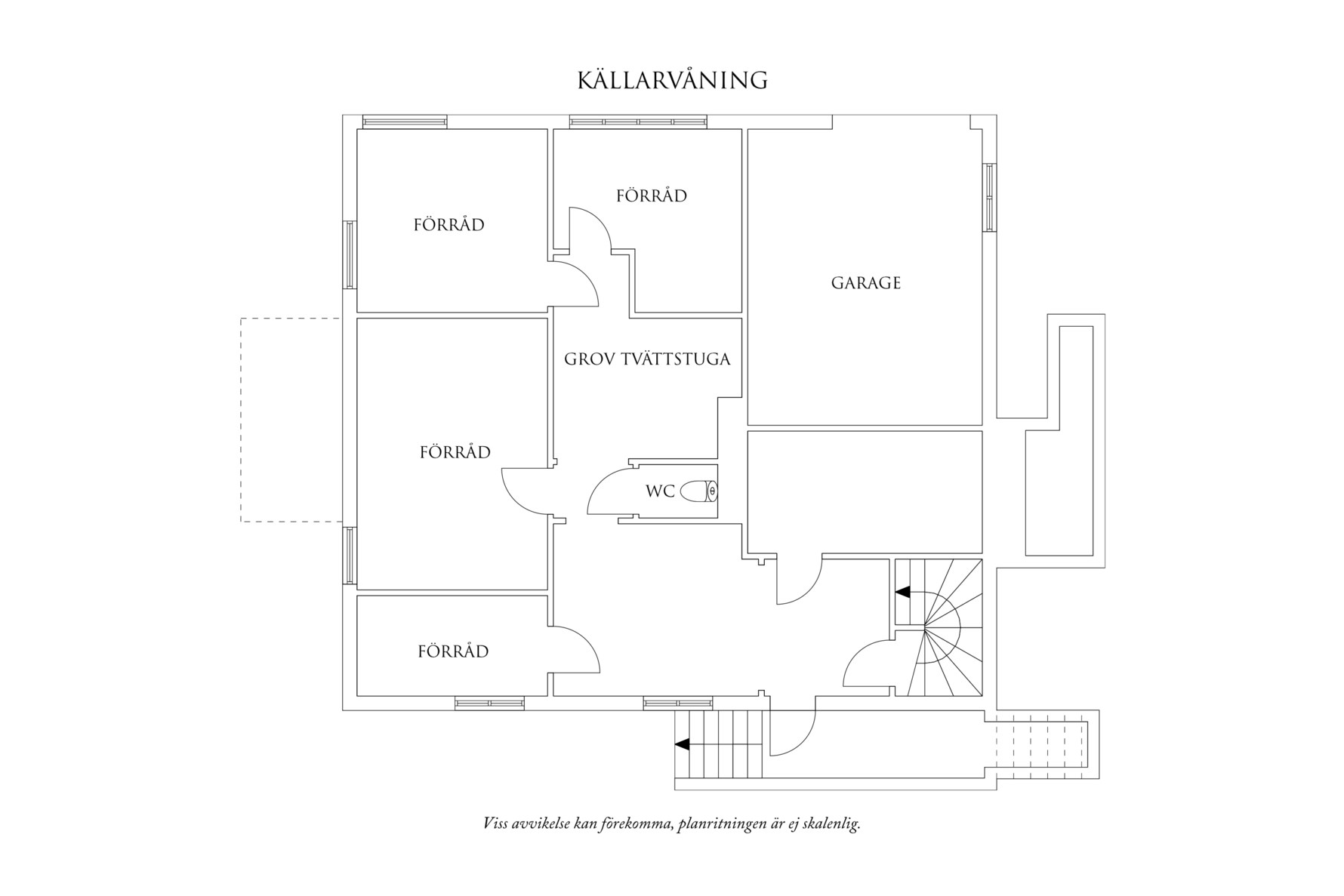 Planritning 4 Skårsgatan 2