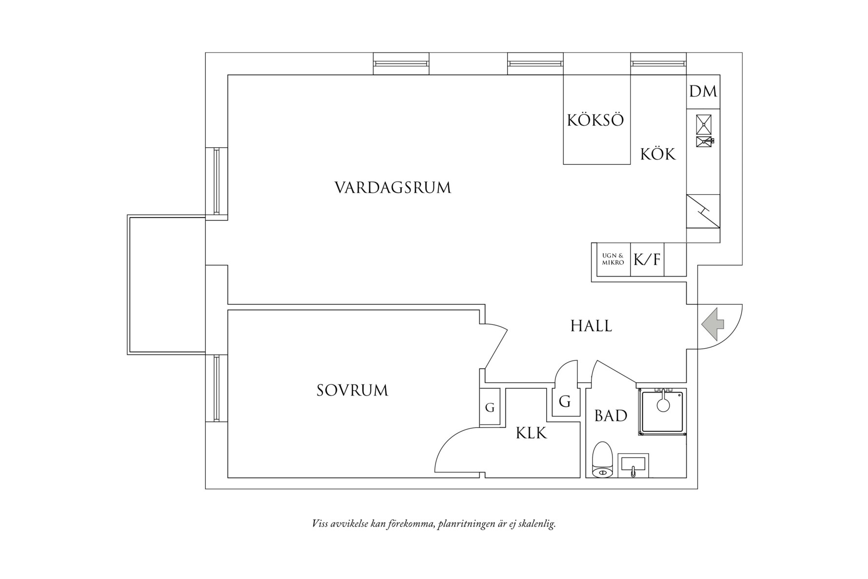 Planritning 1 Källsprångsgatan 1