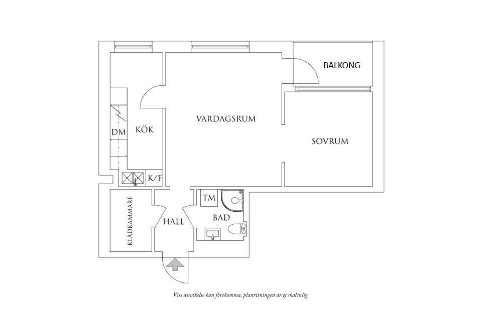 Planritning 1 Beryllgatan 66