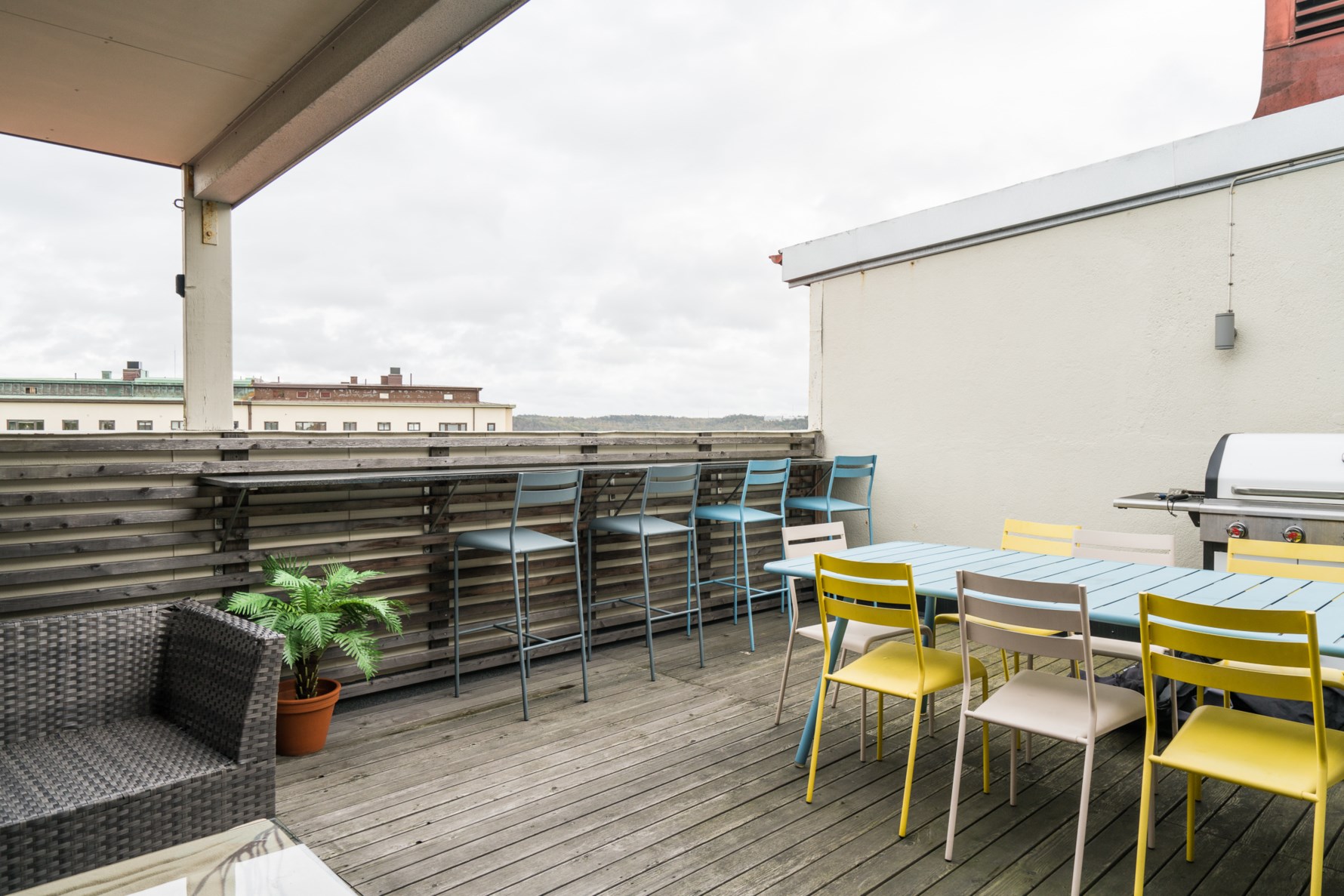 Föreningens gemensamma takterrass