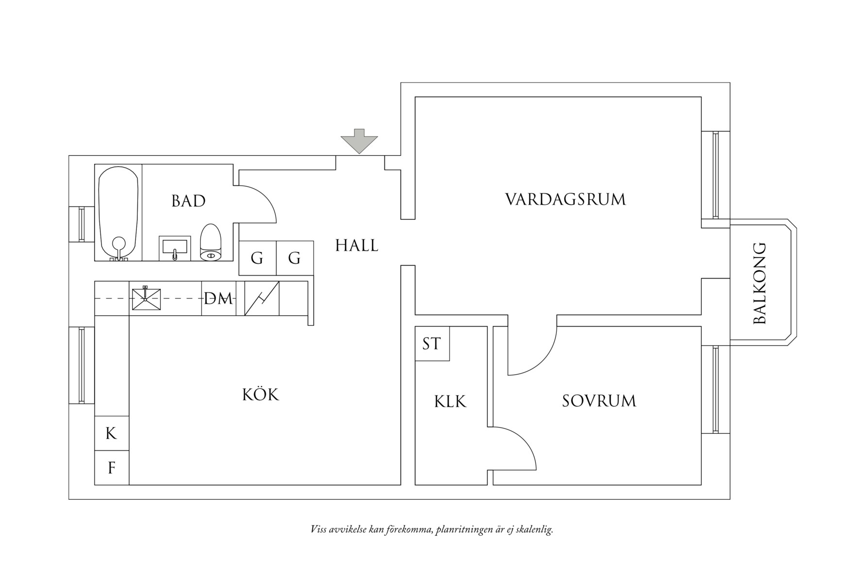 Planritning 1 Toppsegelsgatan 17