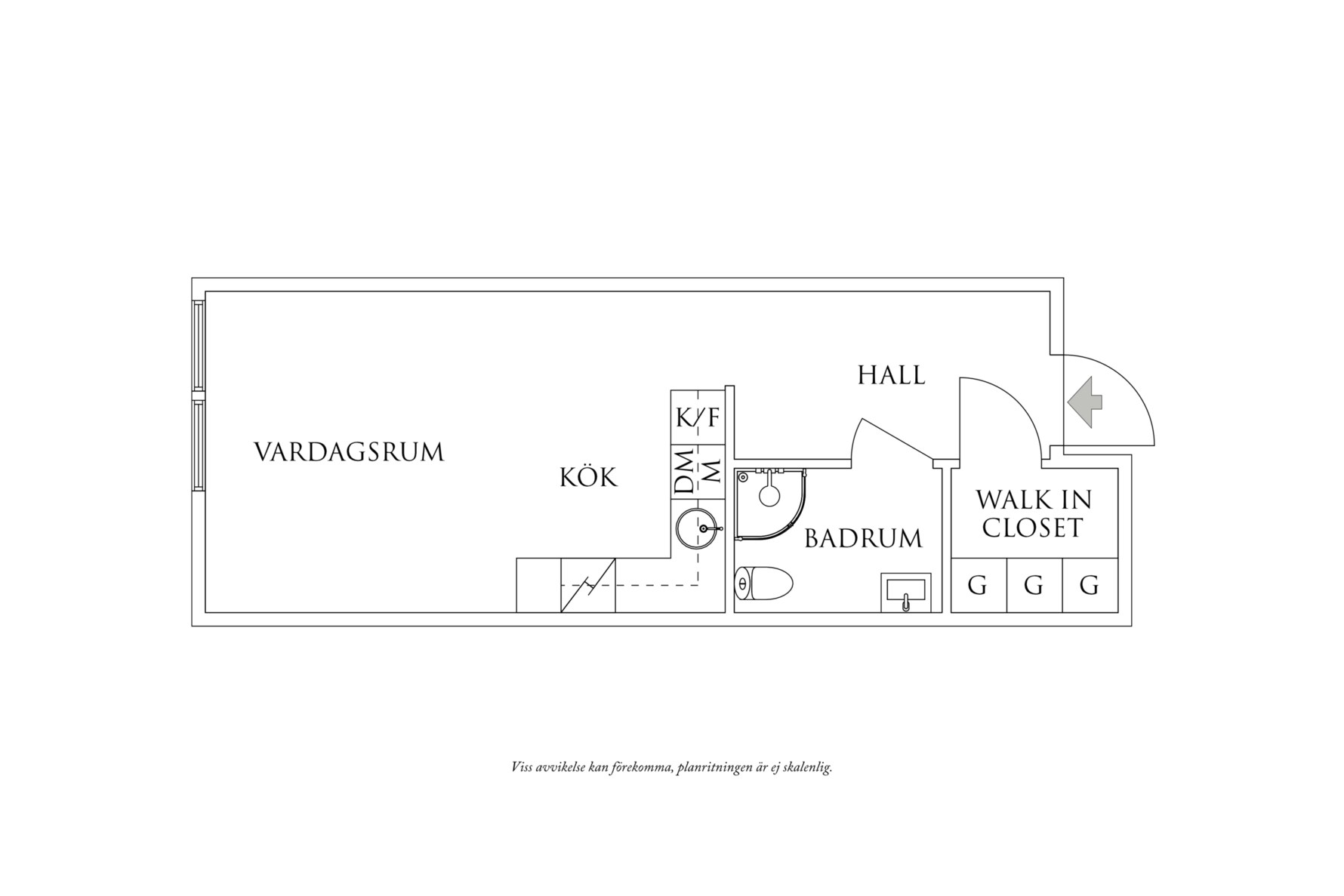 Planritning 1 Kustgatan 14