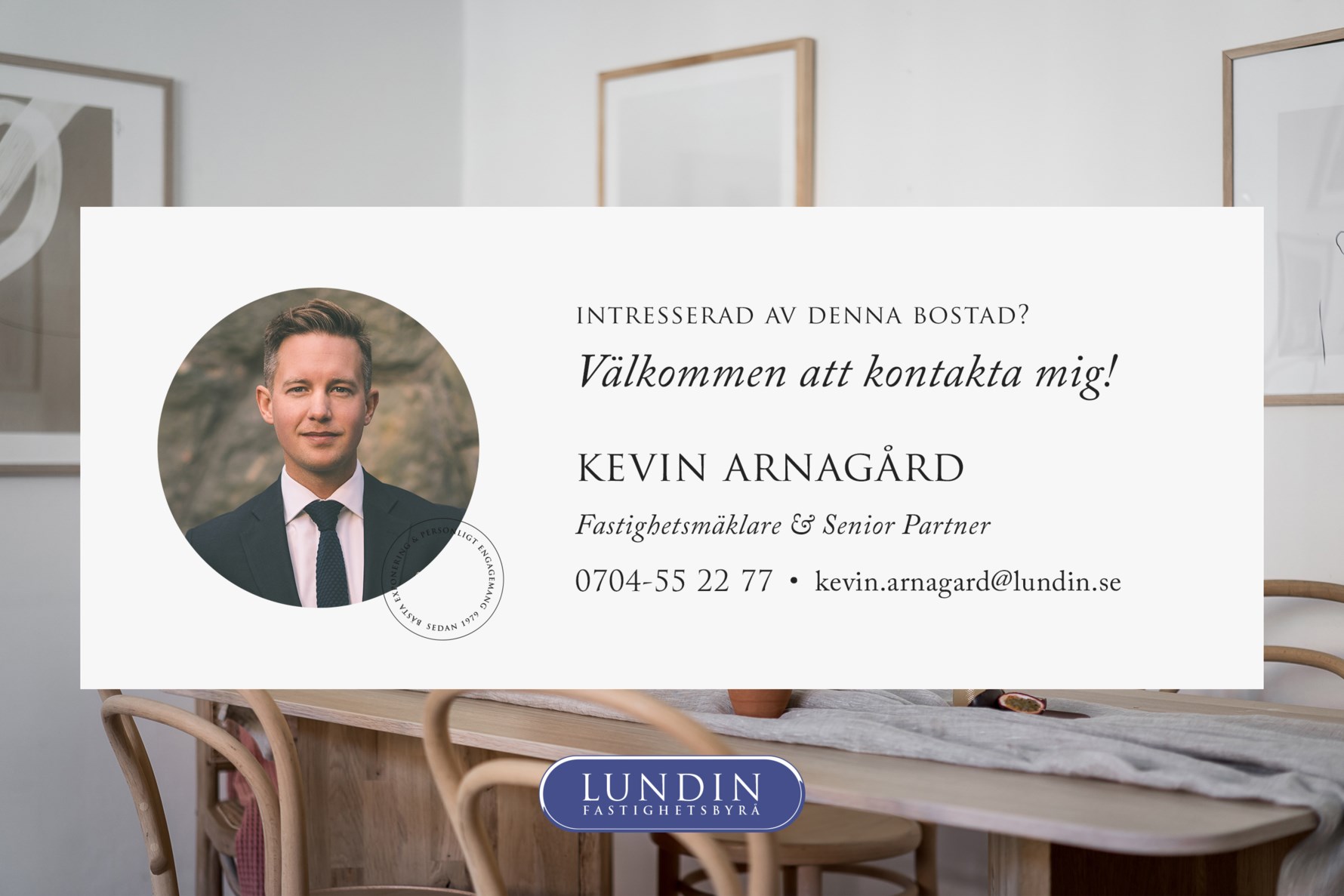 Välkommen att kontakta Kevin