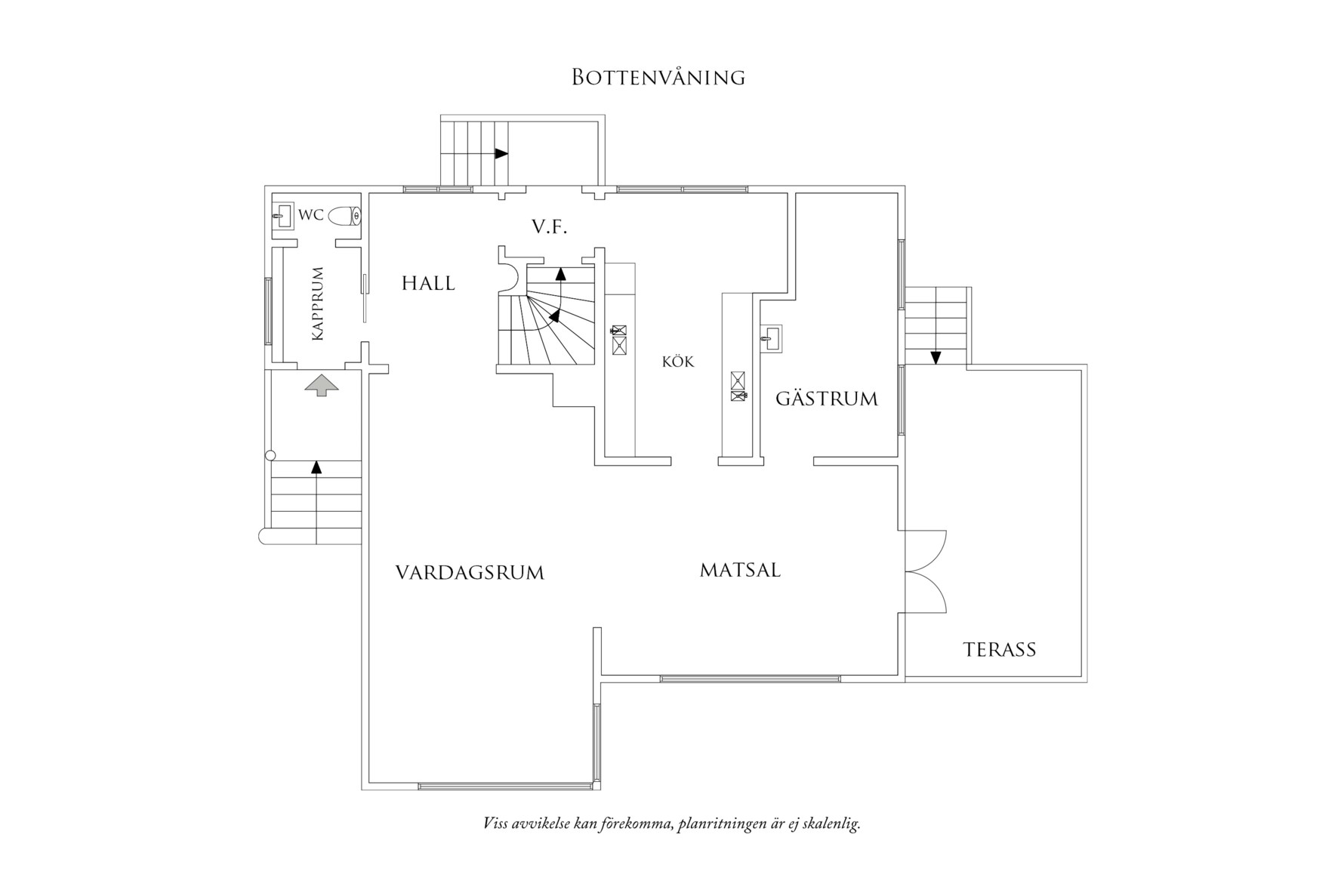 Planritning 1 Skårsgatan 80