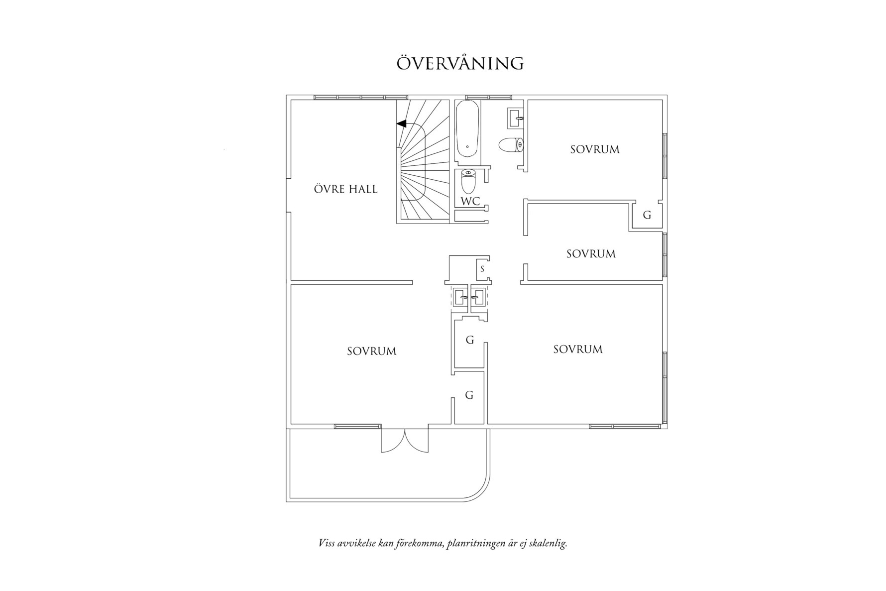 Planritning 2 Skårsgatan 80