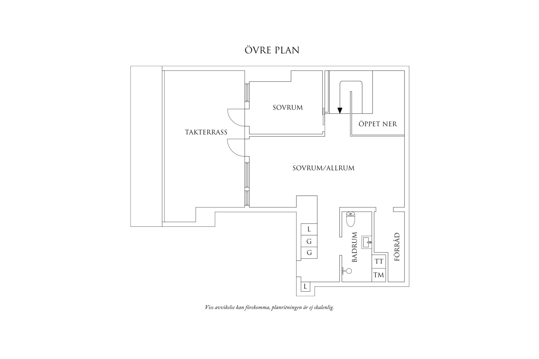 Planritning 2 Gibraltargatan 18