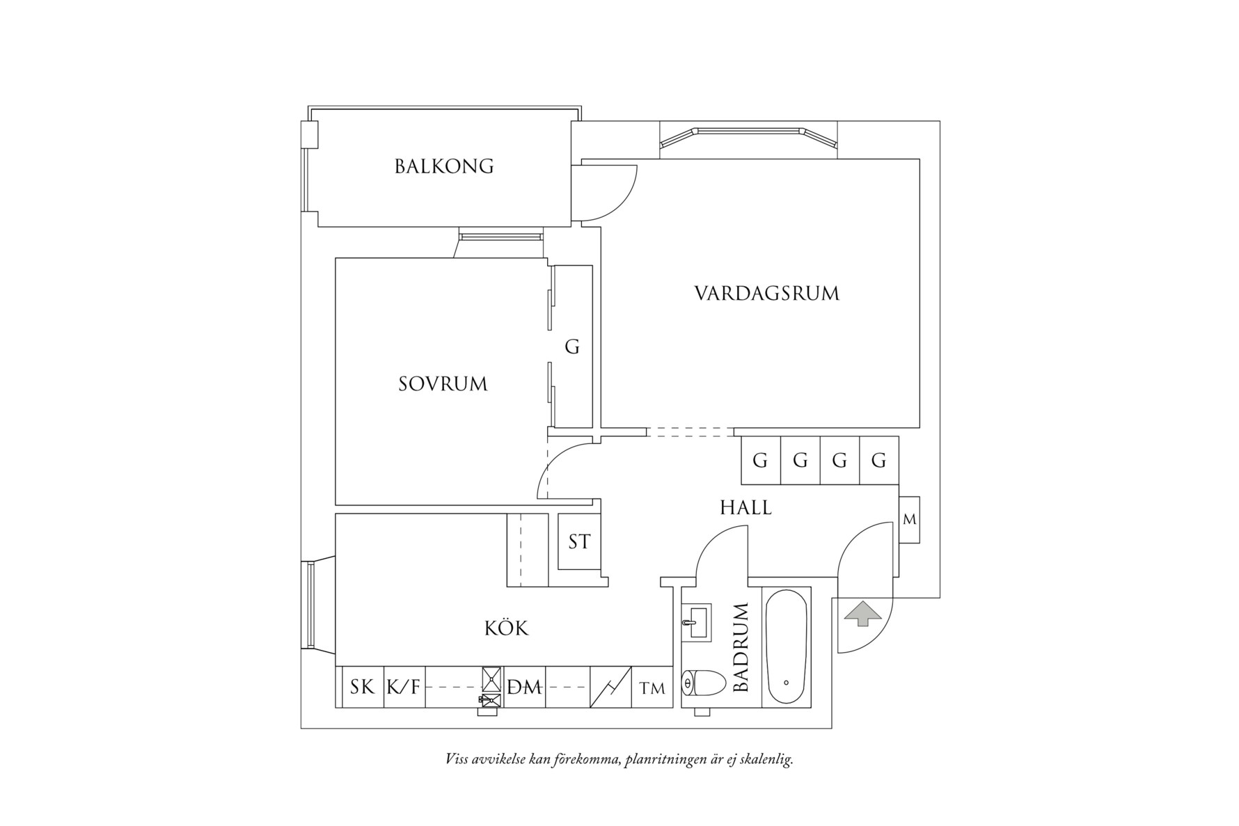 Planritning 1 Raketgatan 10
