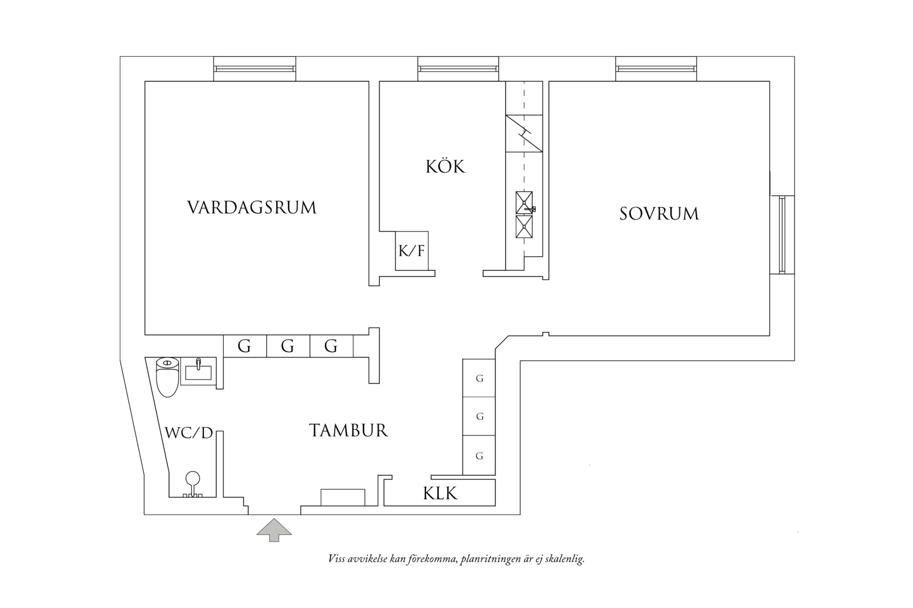 Planritning 2 Såggatan 56A