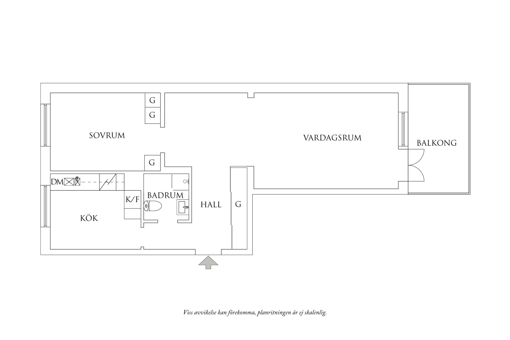 Planritning 1 Spaldingsgatan 9