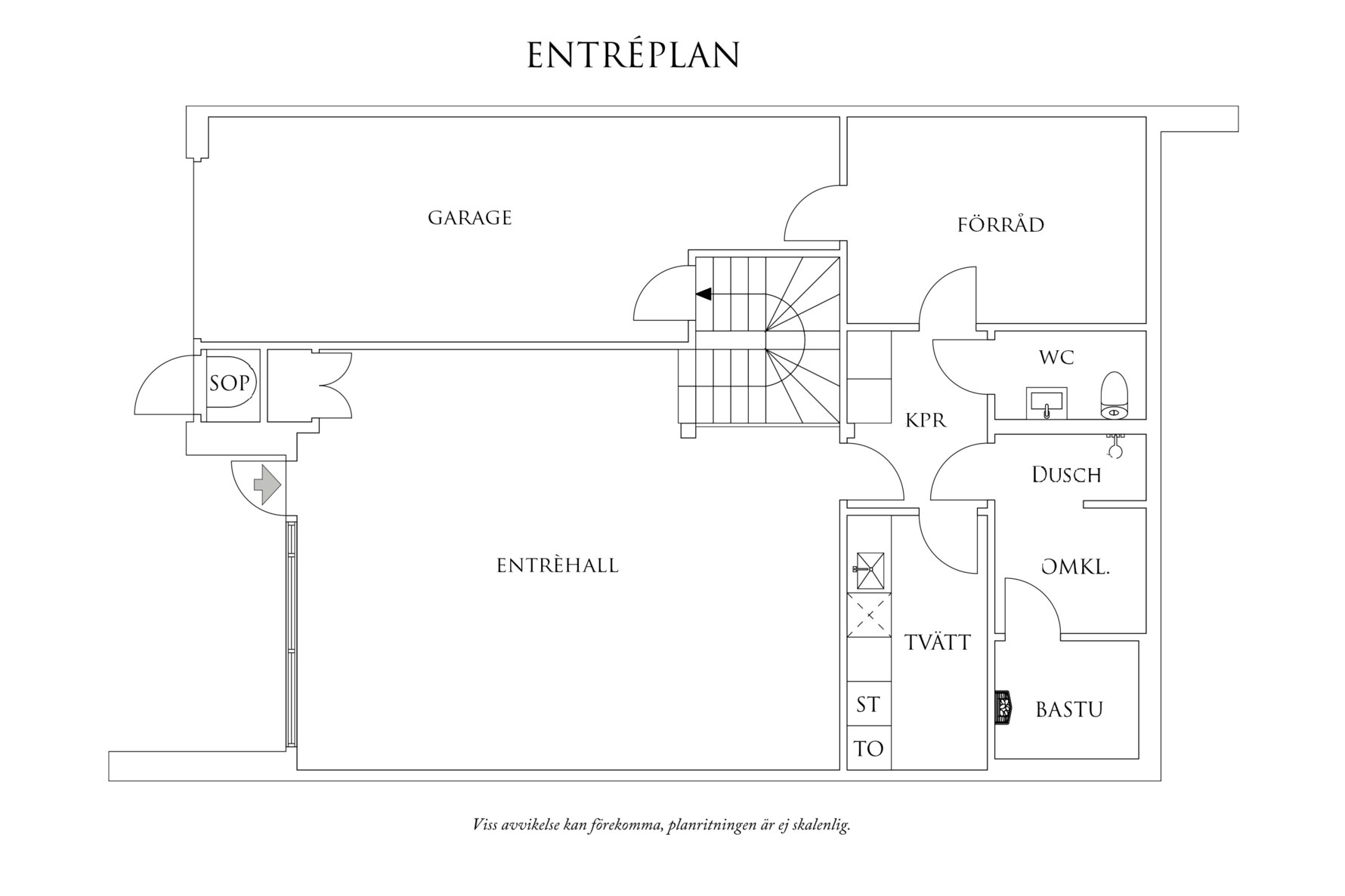 Planritning 1 Överås Parkväg 9