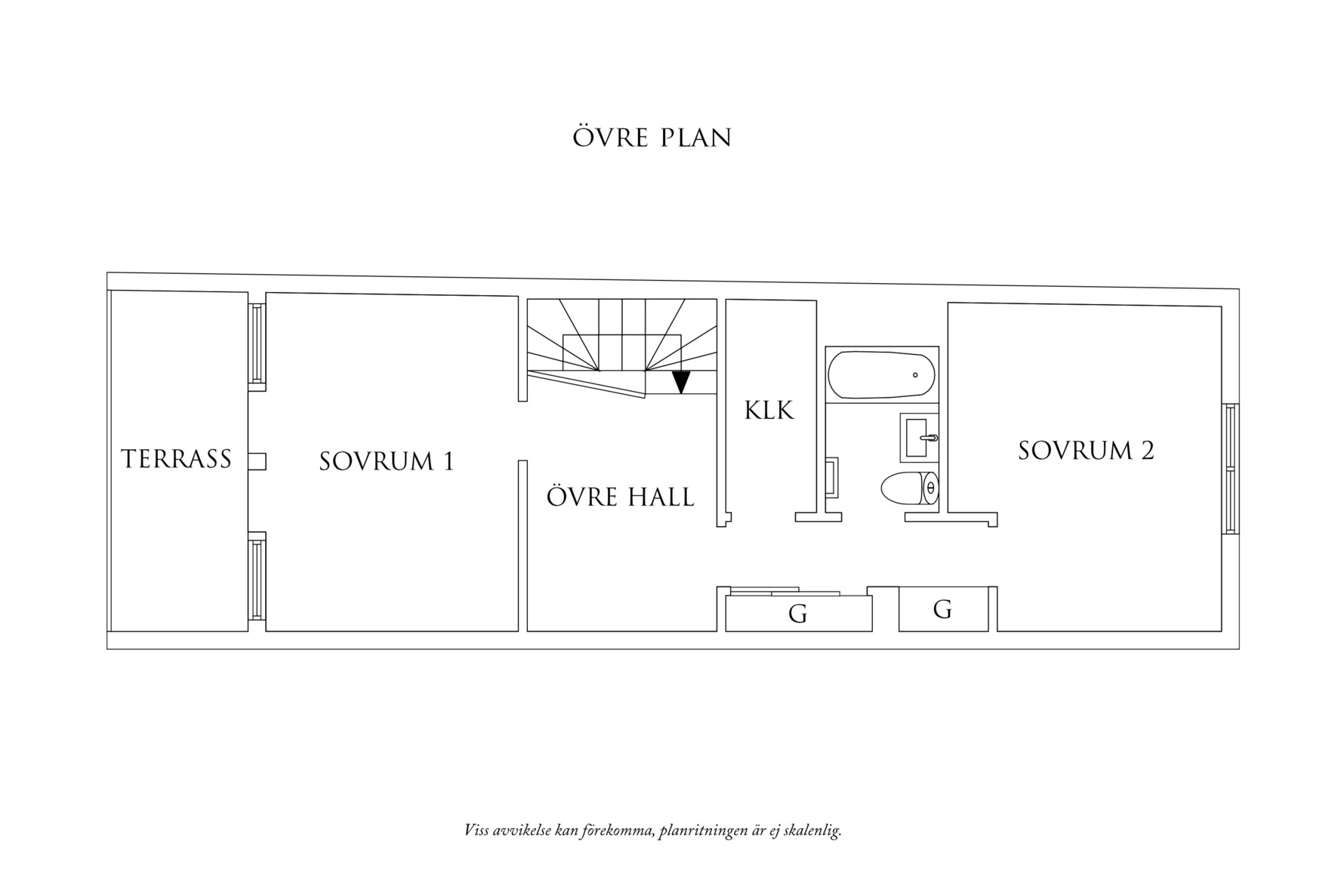 Planritning 2 Drottninggatan 14