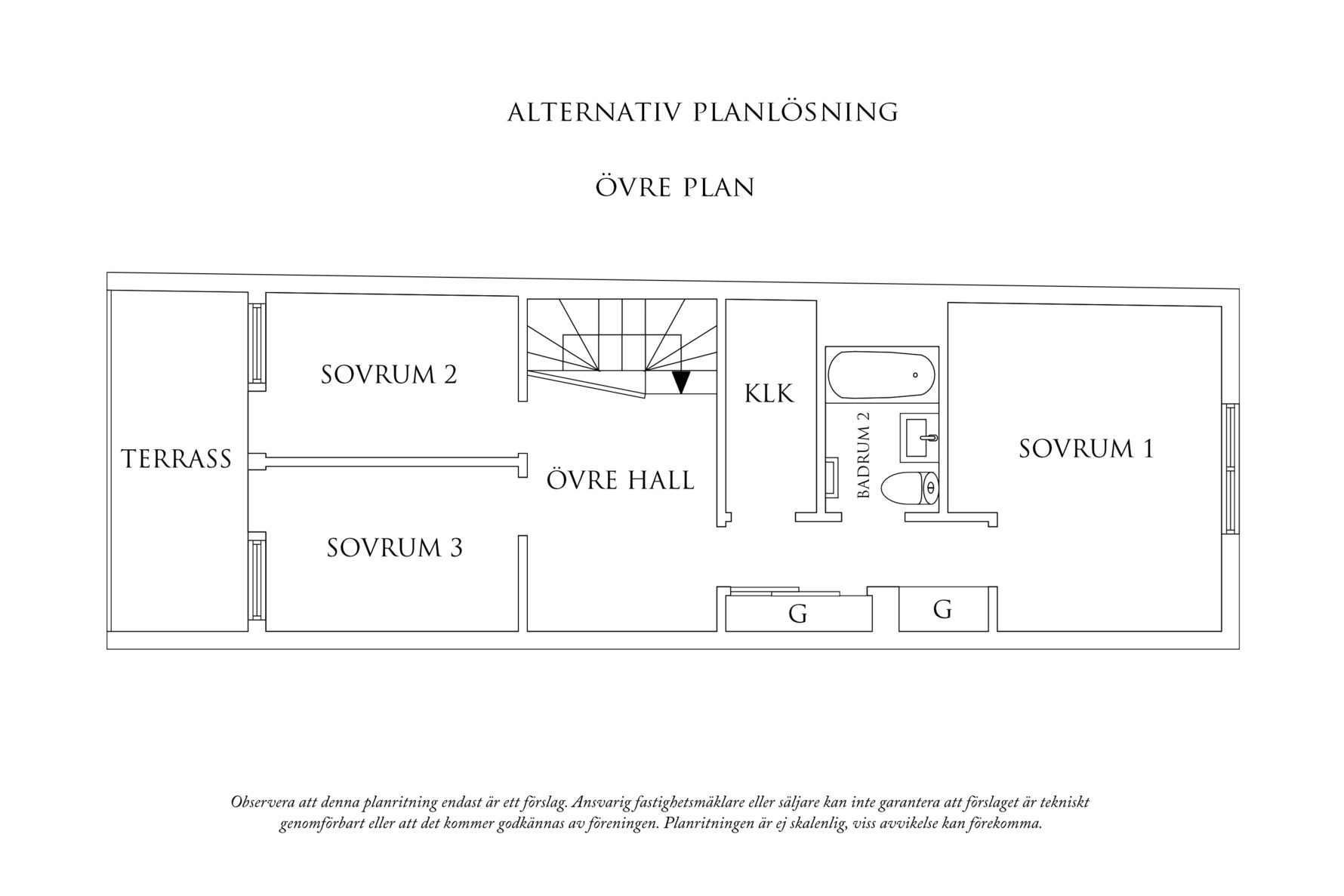 Planritning 3 Drottninggatan 14