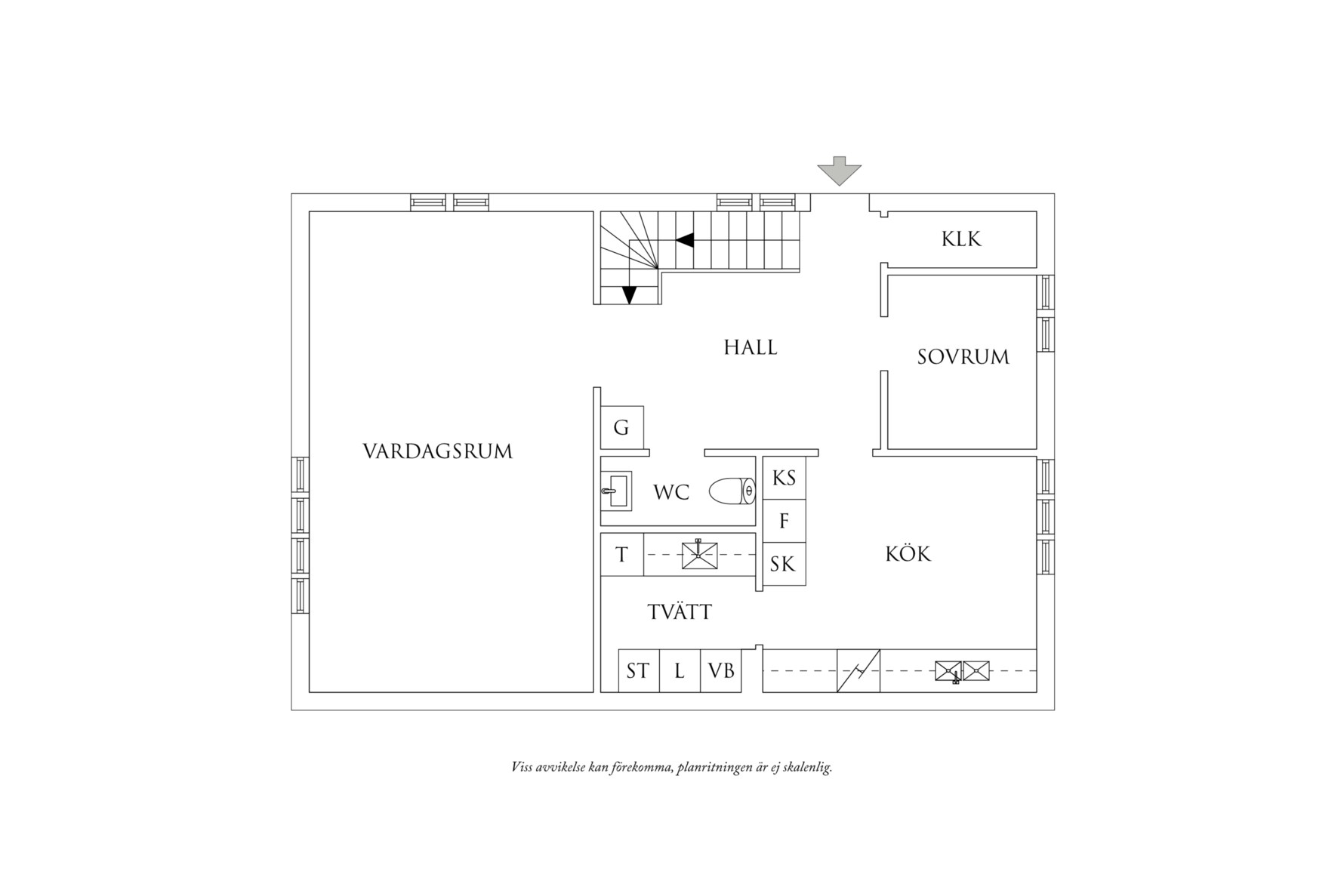 Planritning 1 Sisjövägen 397