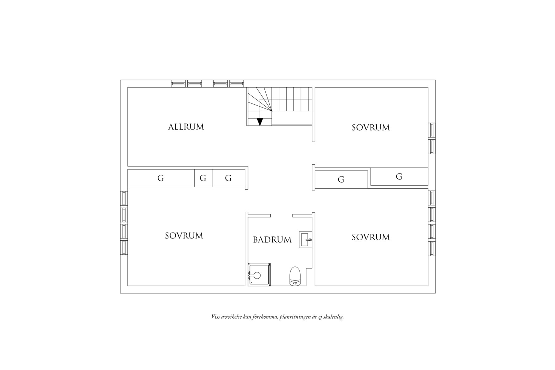 Planritning 2 Sisjövägen 397