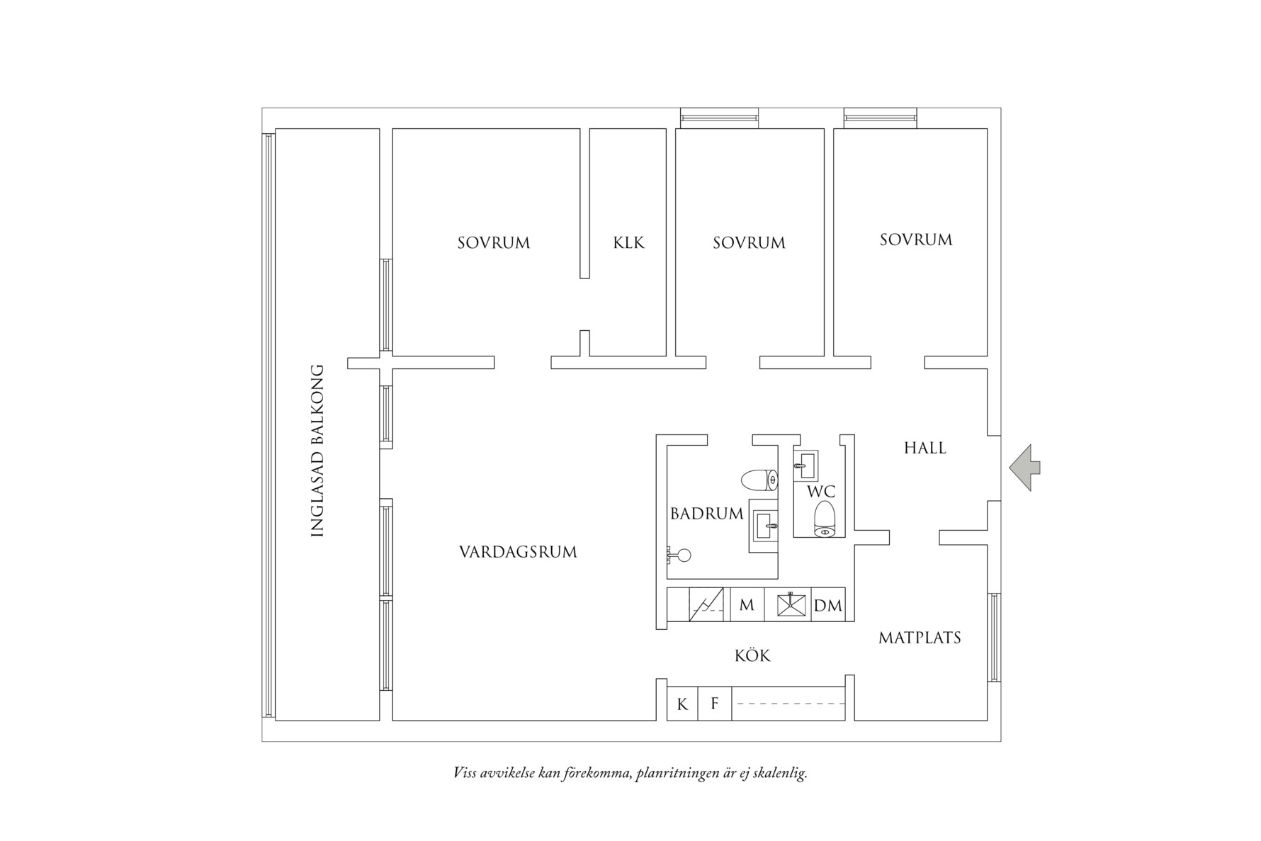 Planritning 1 Lillekärr Södra 140