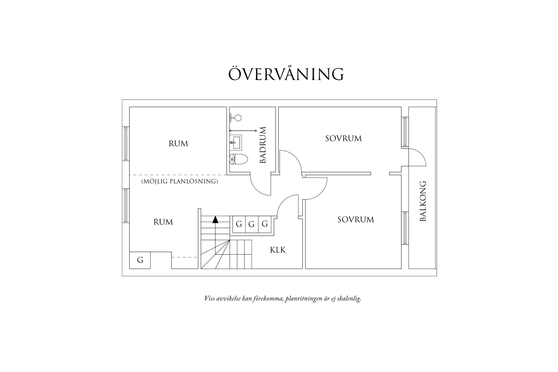 Planritning 2 Lundegrens gata 19F