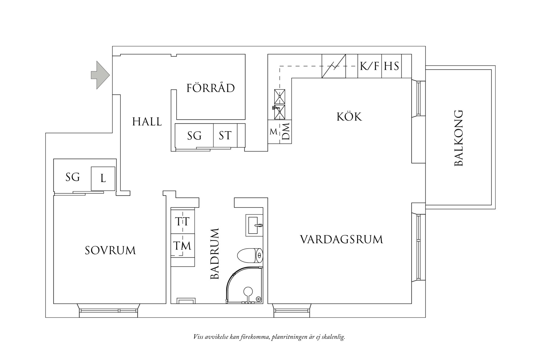 Planritning 1 Grafiska vägen 4A