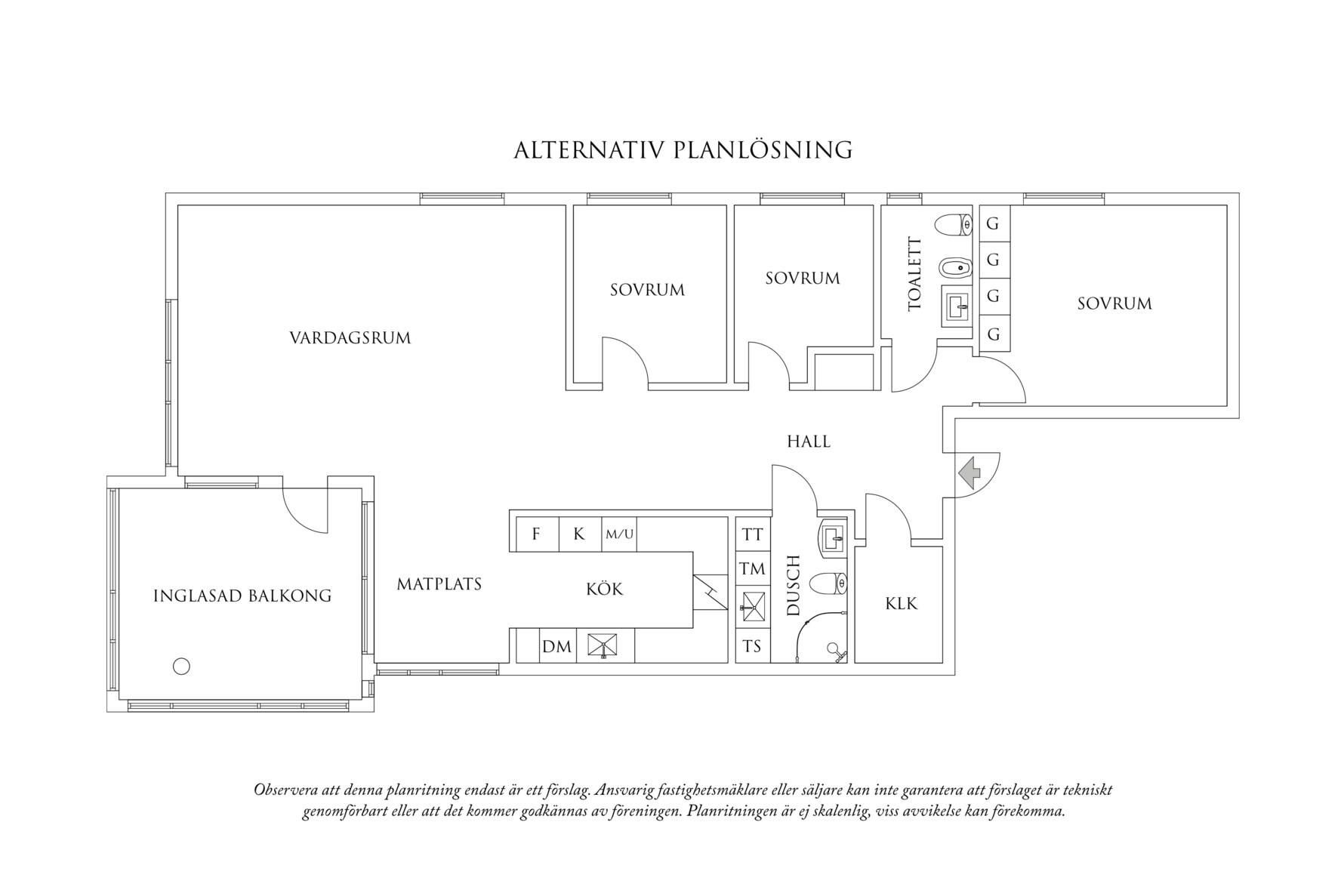 Planritning 2 Brattåskärrsvägen 201
