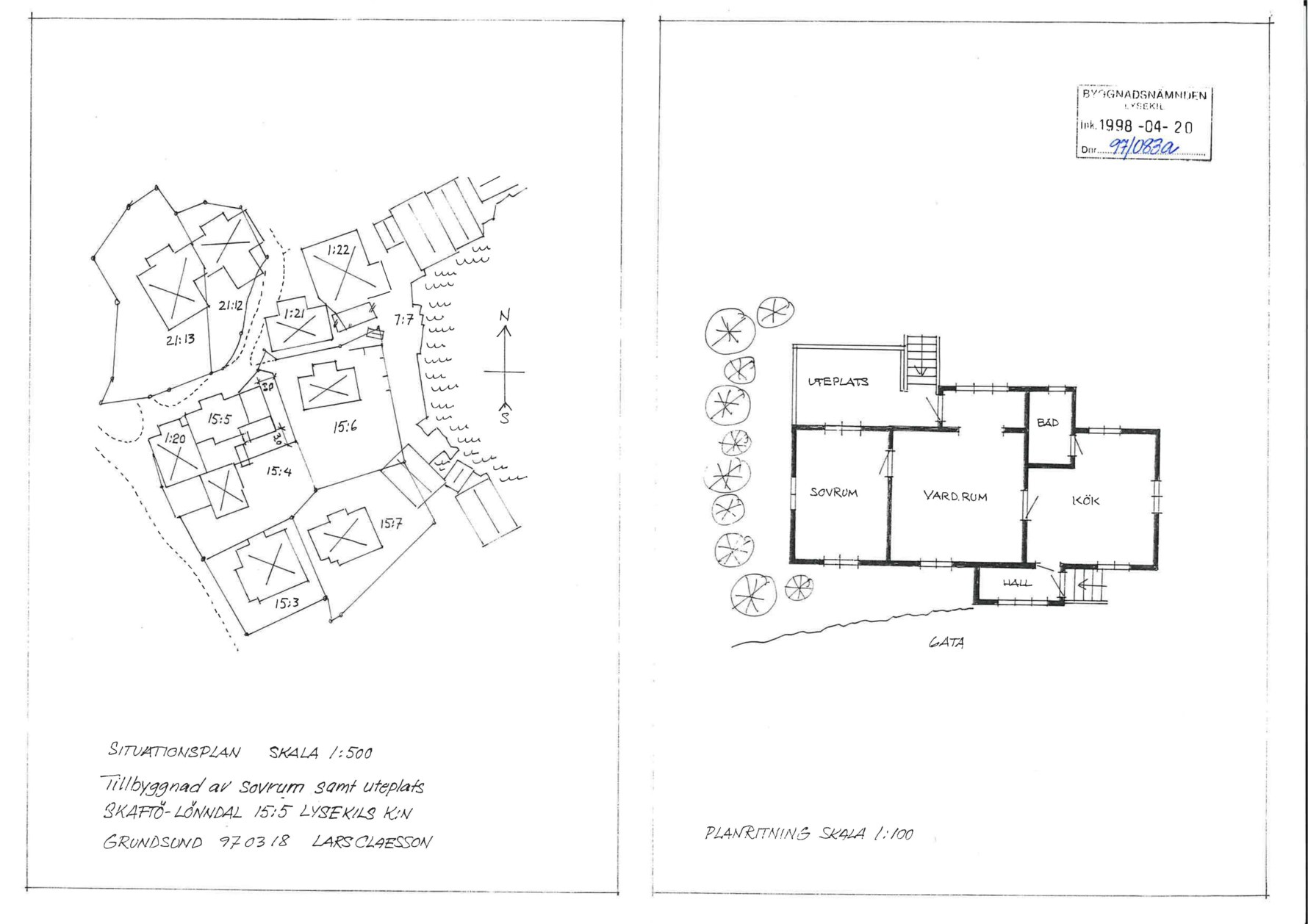 Planritning 1 Grundsund - Kamperhog 24