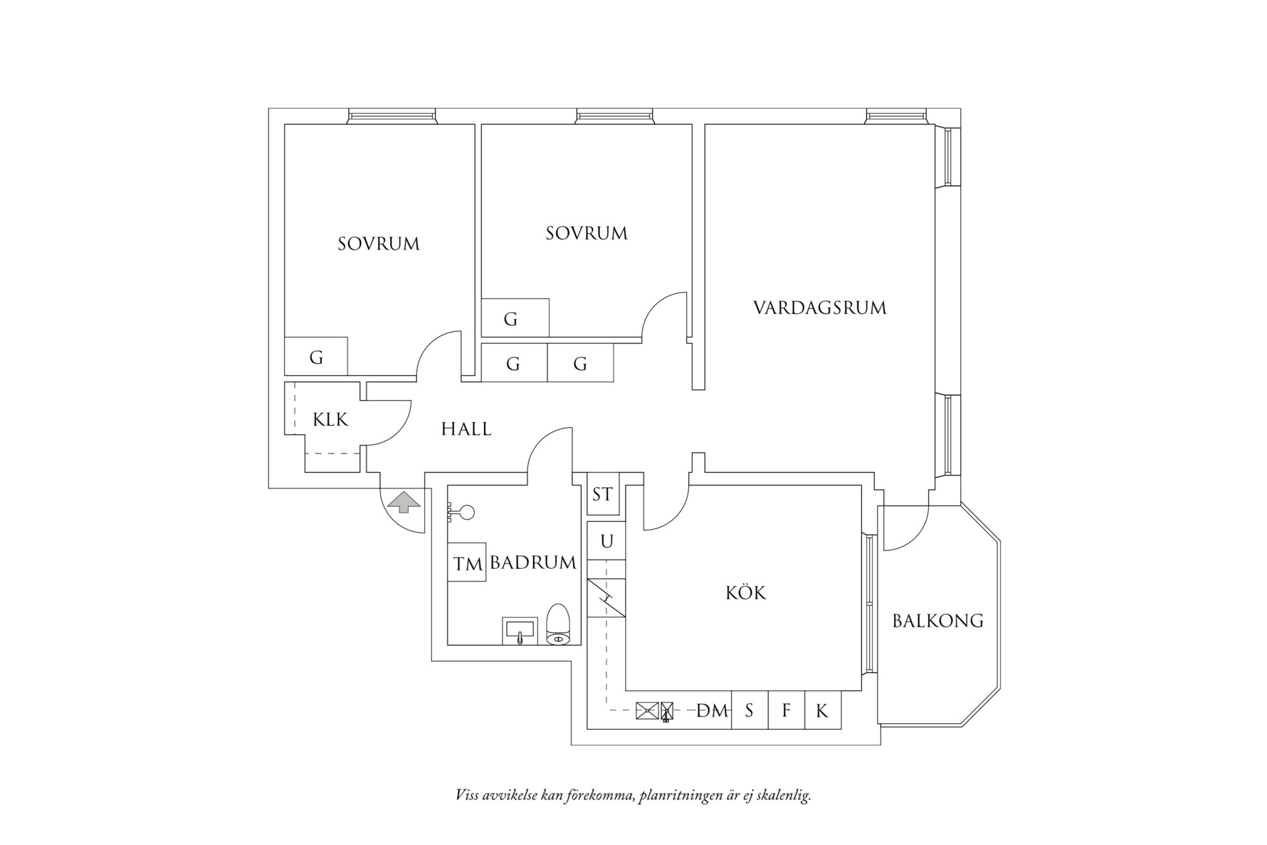 Planritning 1 Mölndalsvägen 39