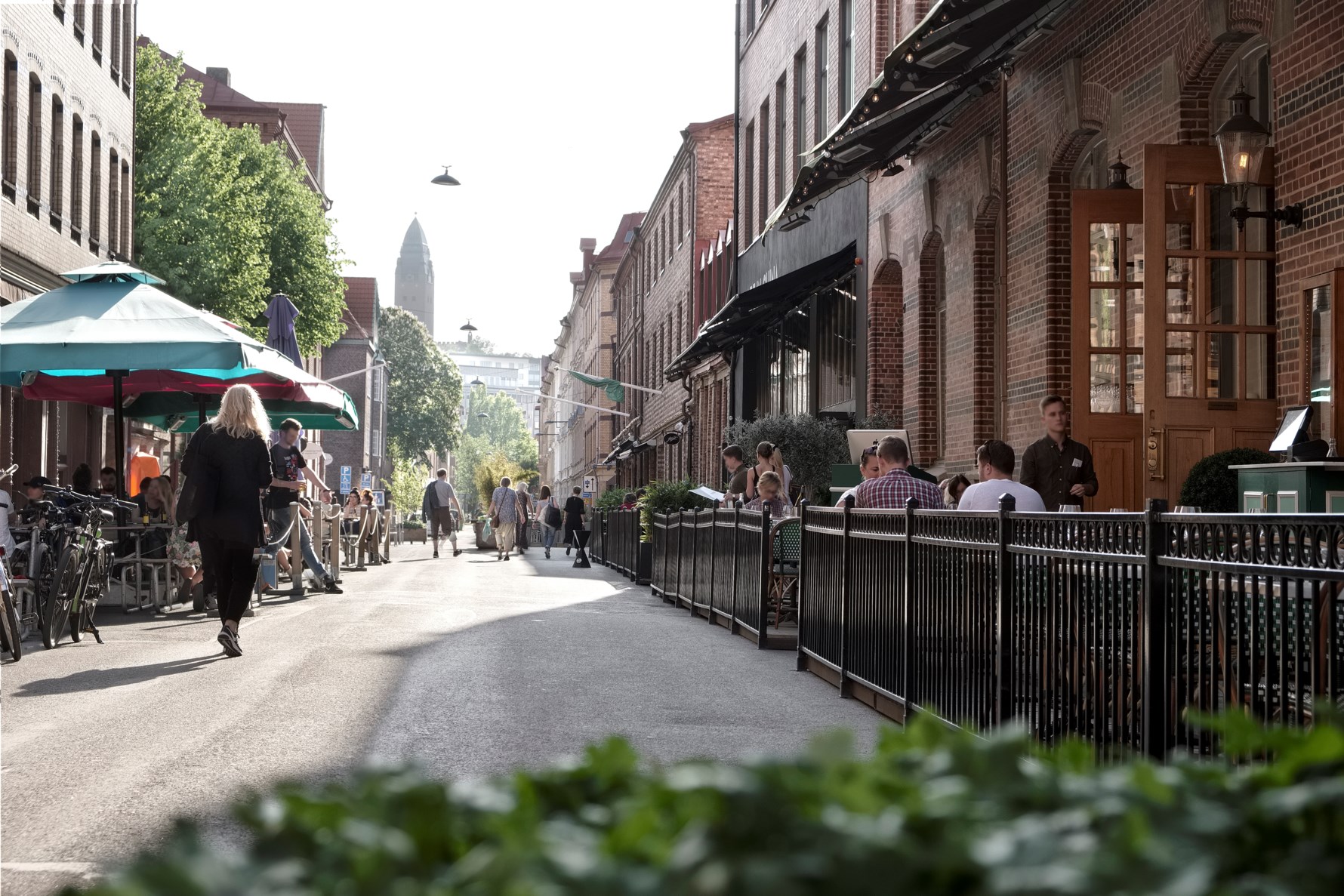 Långgatornas resturangliv