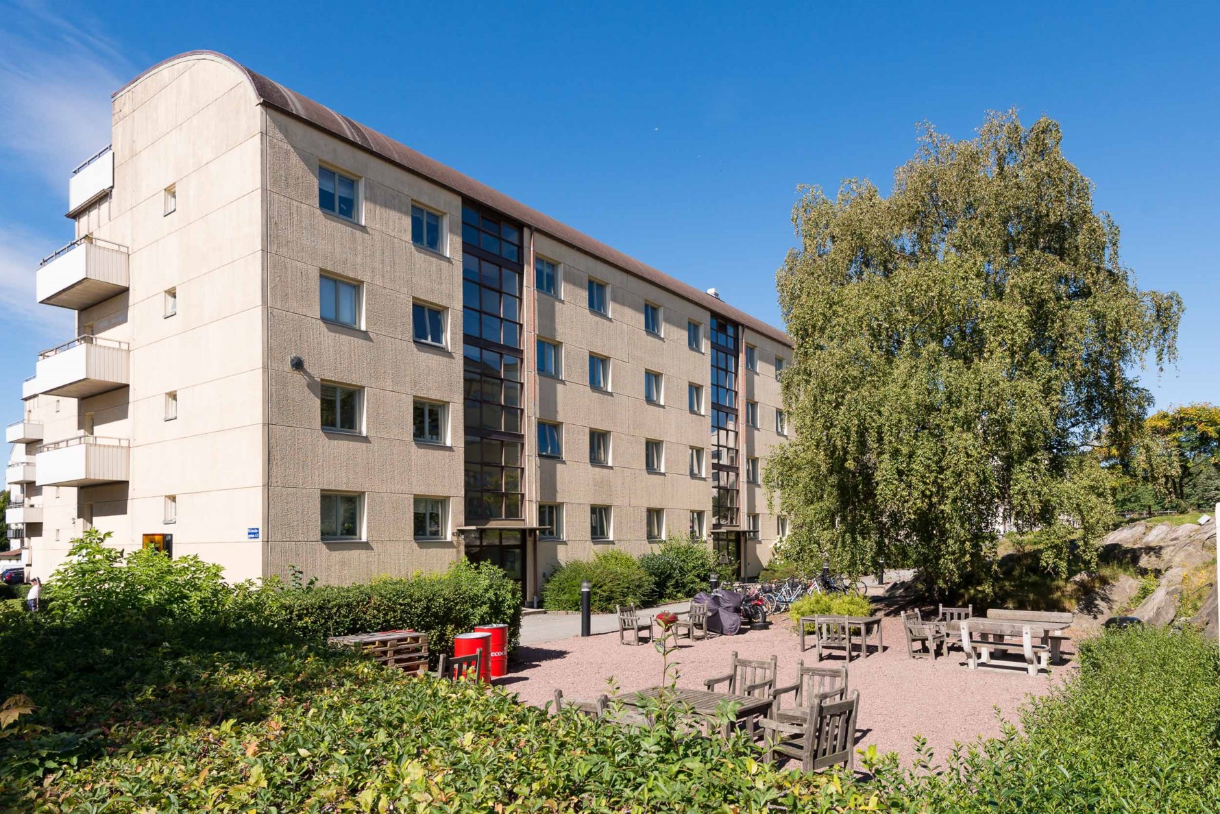 Föreningens gemensamma uteplats