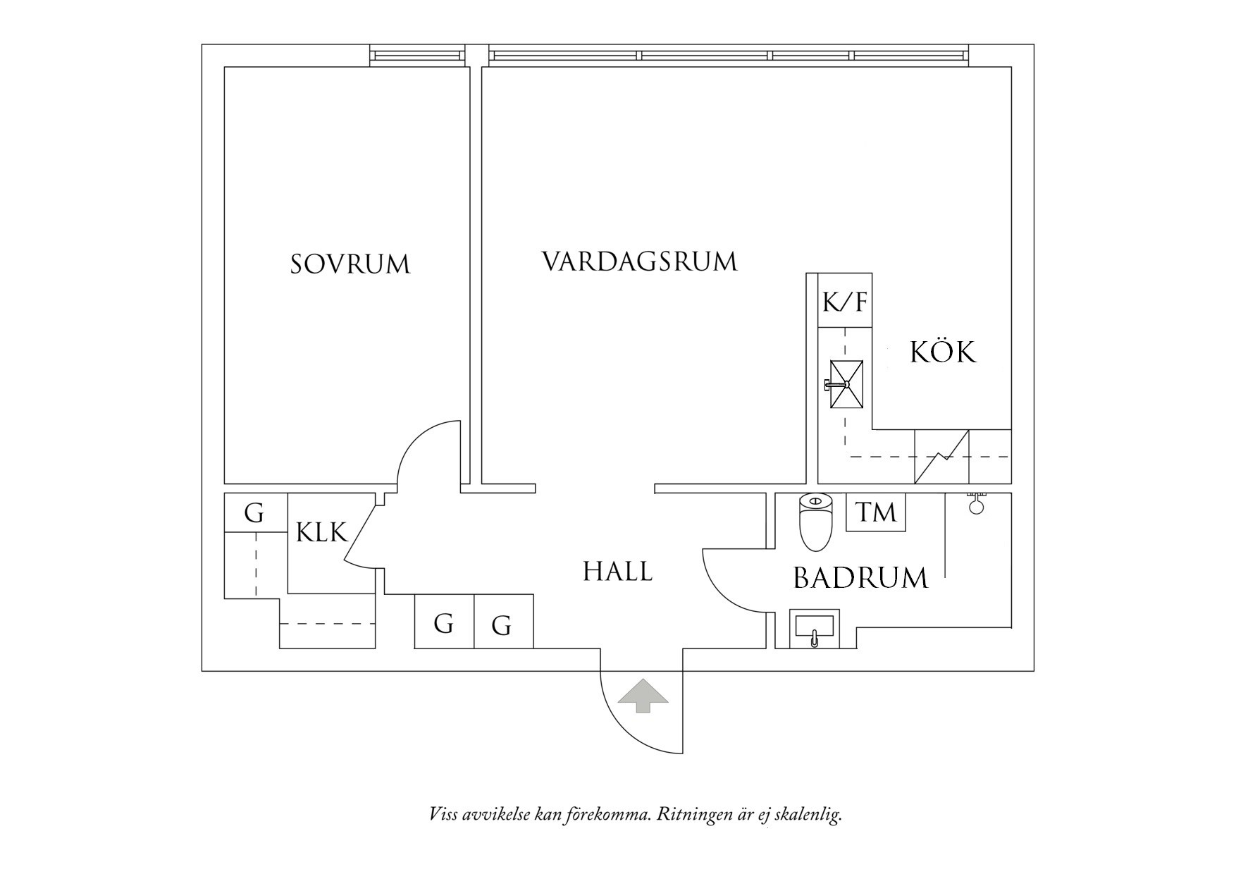Planritning 1 Viktoriagatan 40