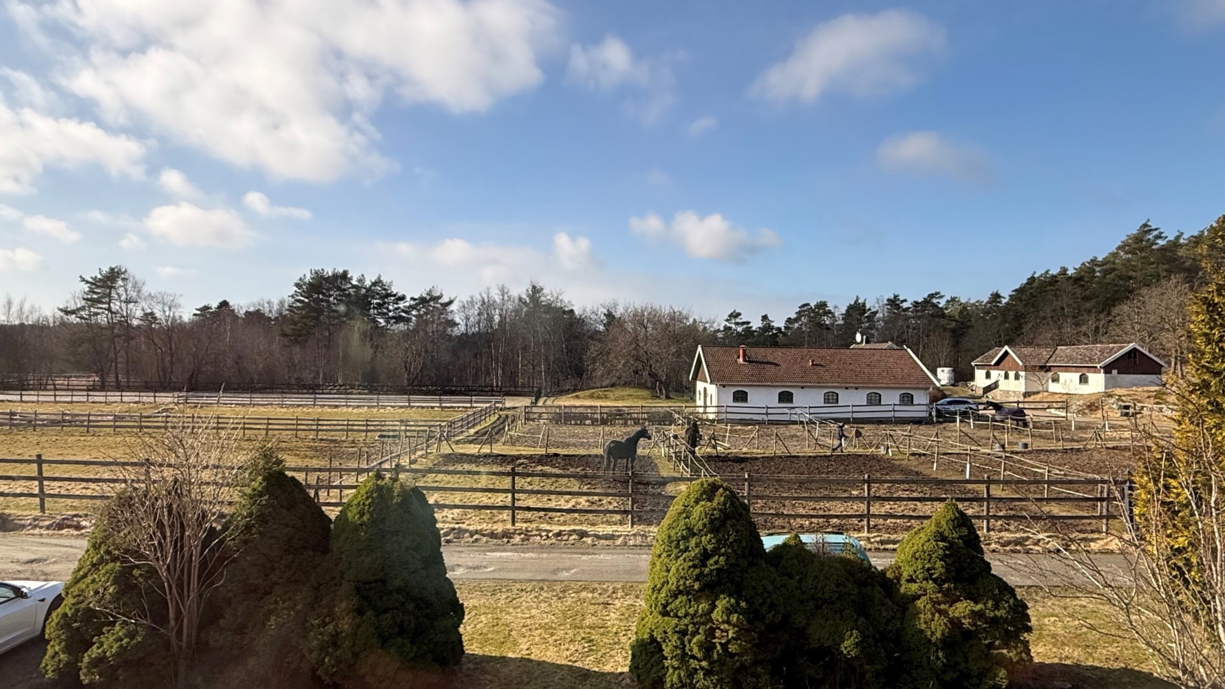 Utsikt från andra våningen