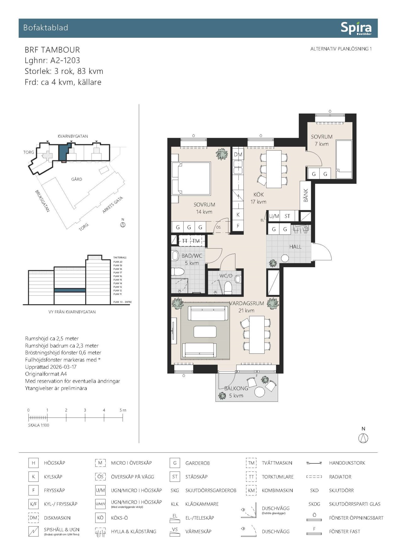 Alternativ planlösning
