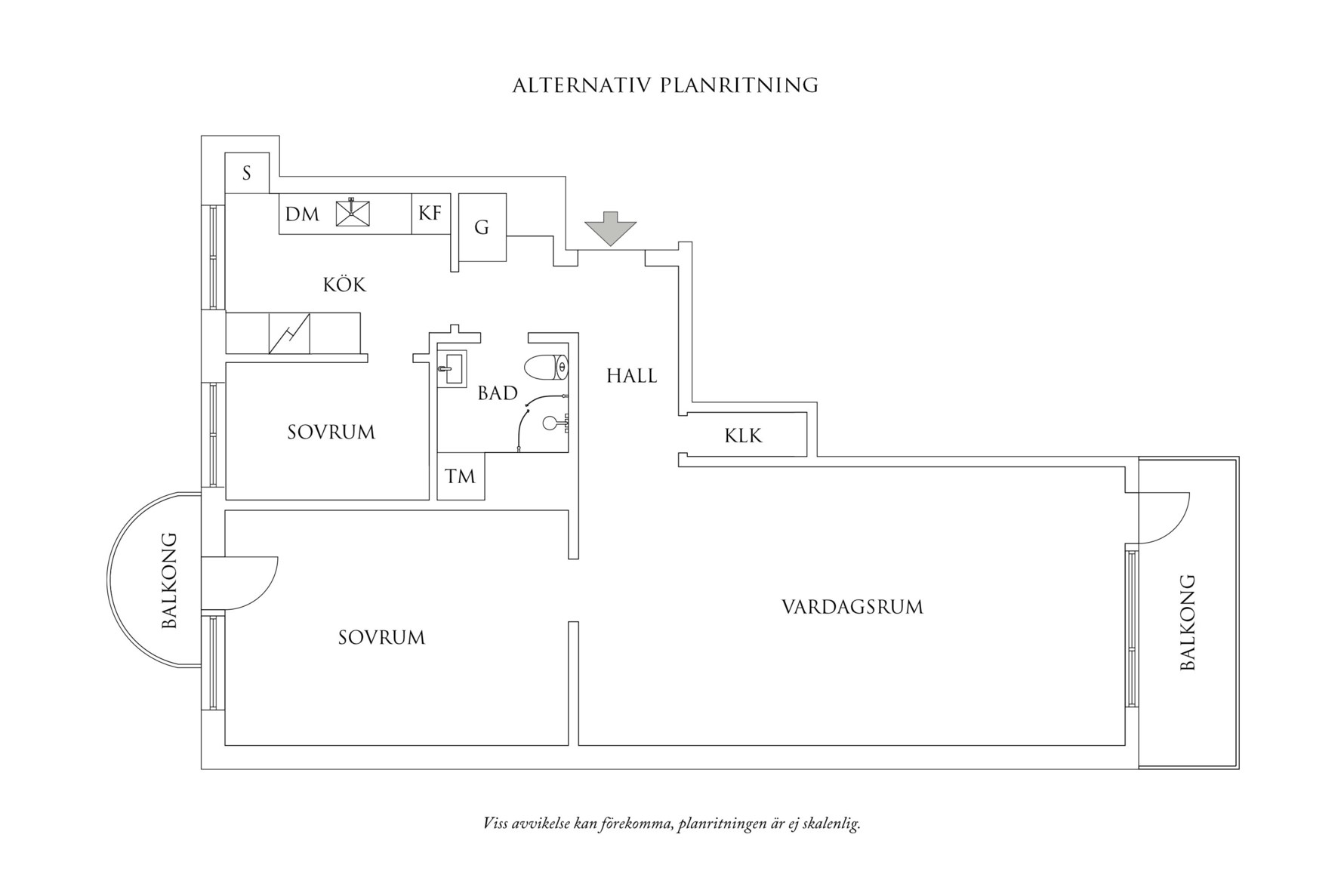 Planritning 2 Lemansgatan 10