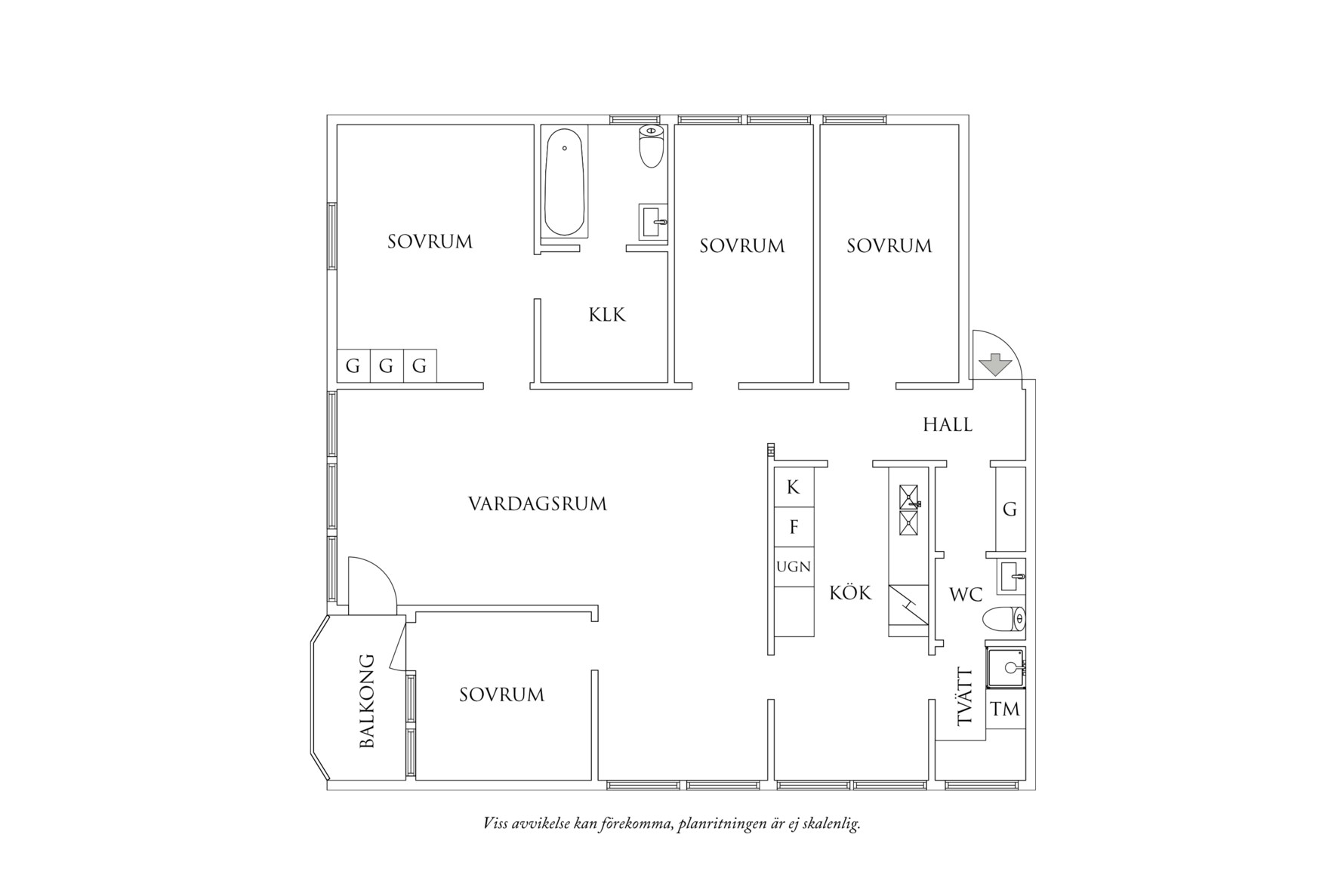 Planritning 1 Askåkersplan 26