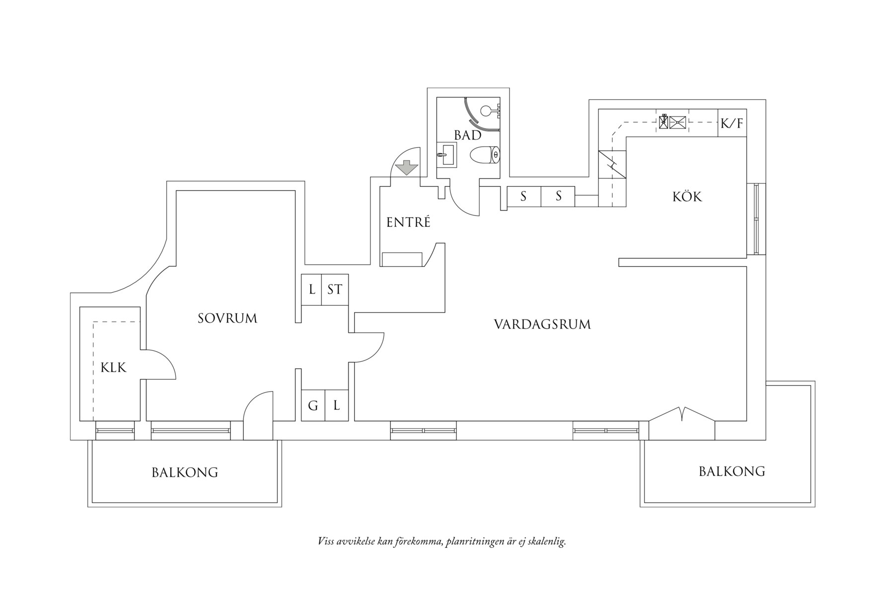 Planritning 1 Spaldingsgatan 9