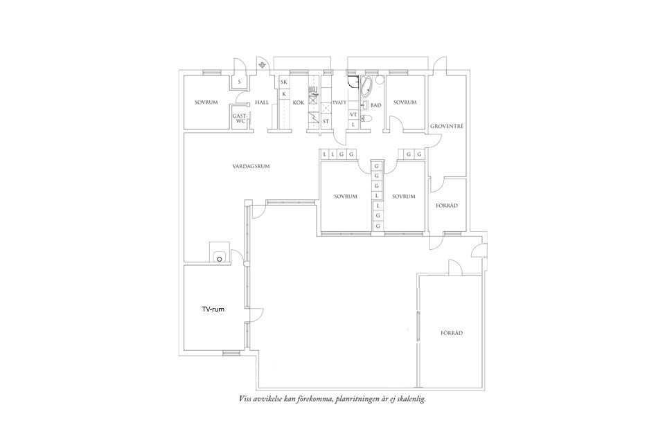 Planritning 1 Askåkersplan 3