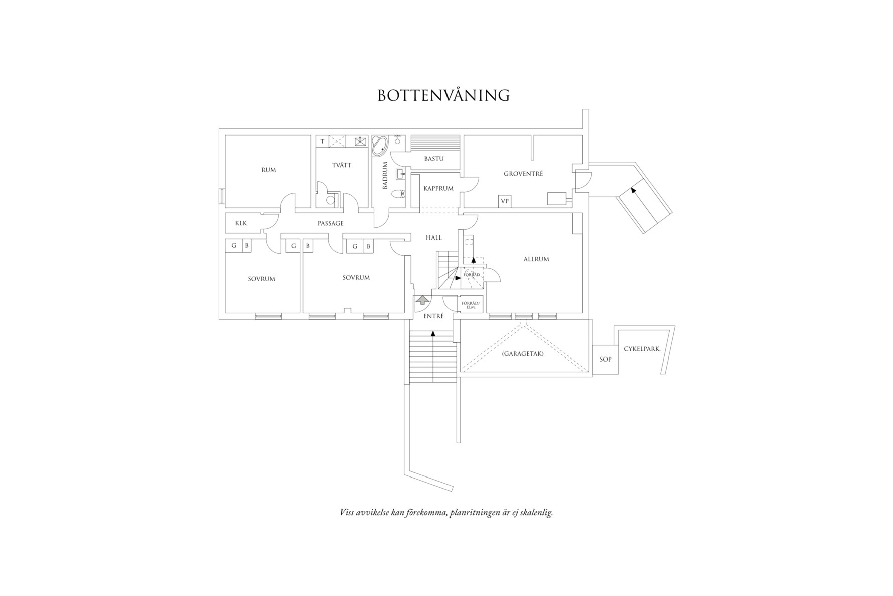 Planritning 1 Karmosingången 4B