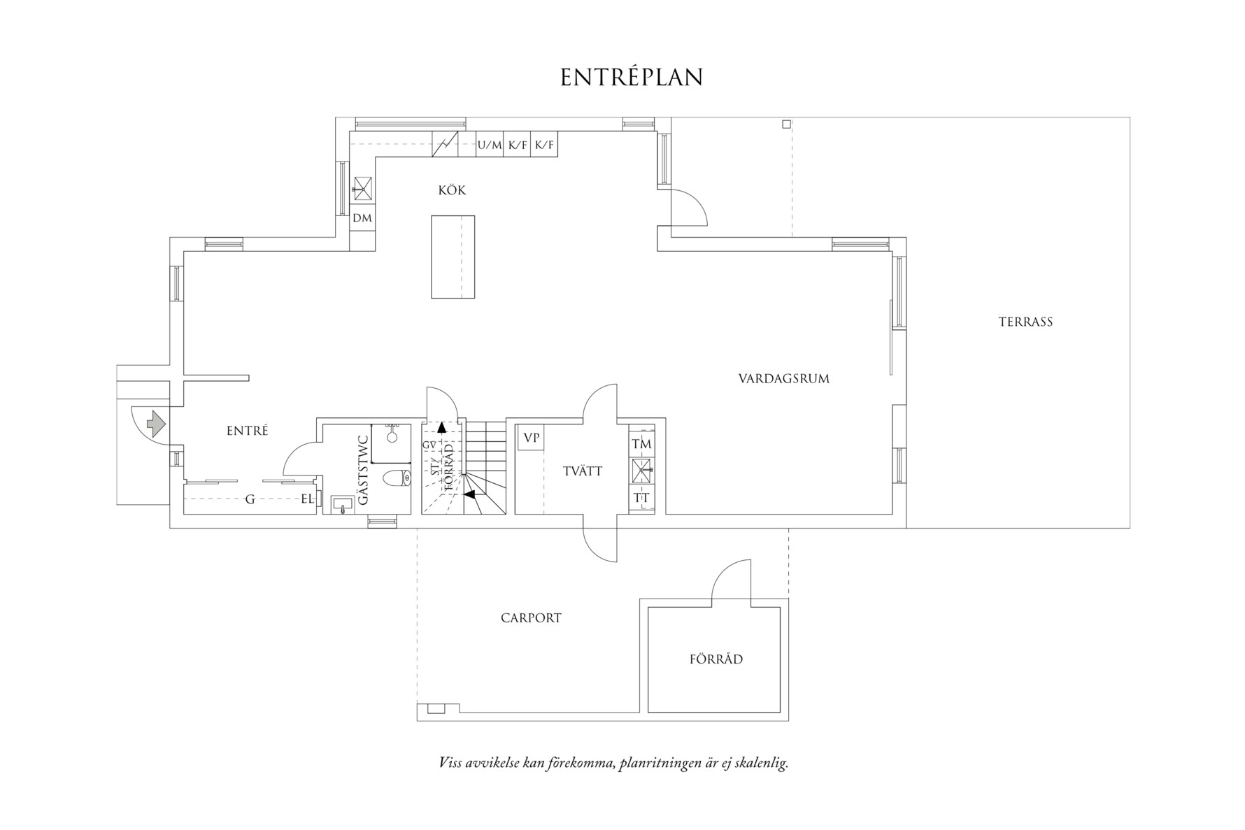 Planritning 1 Årsringsgatan 18