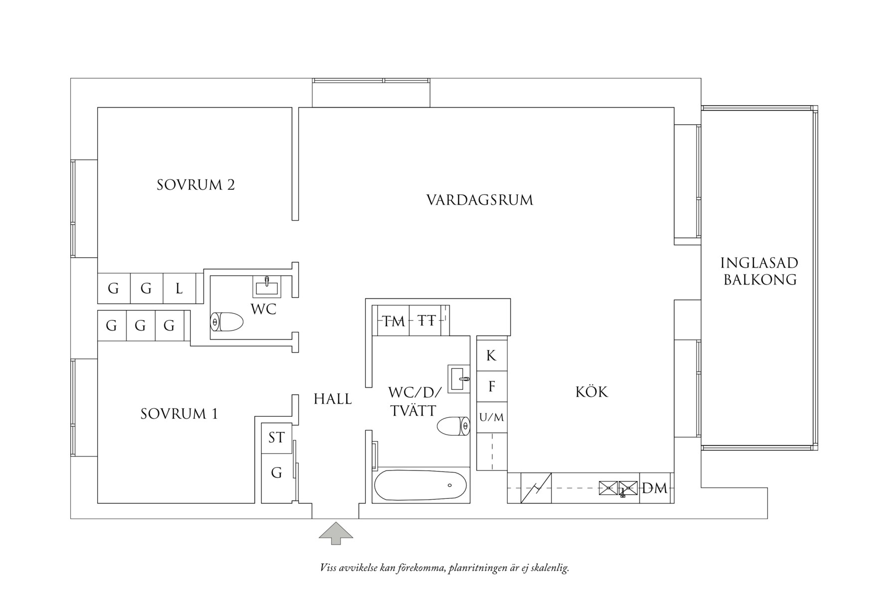 Planritning 1 Kvarnbygatan 35