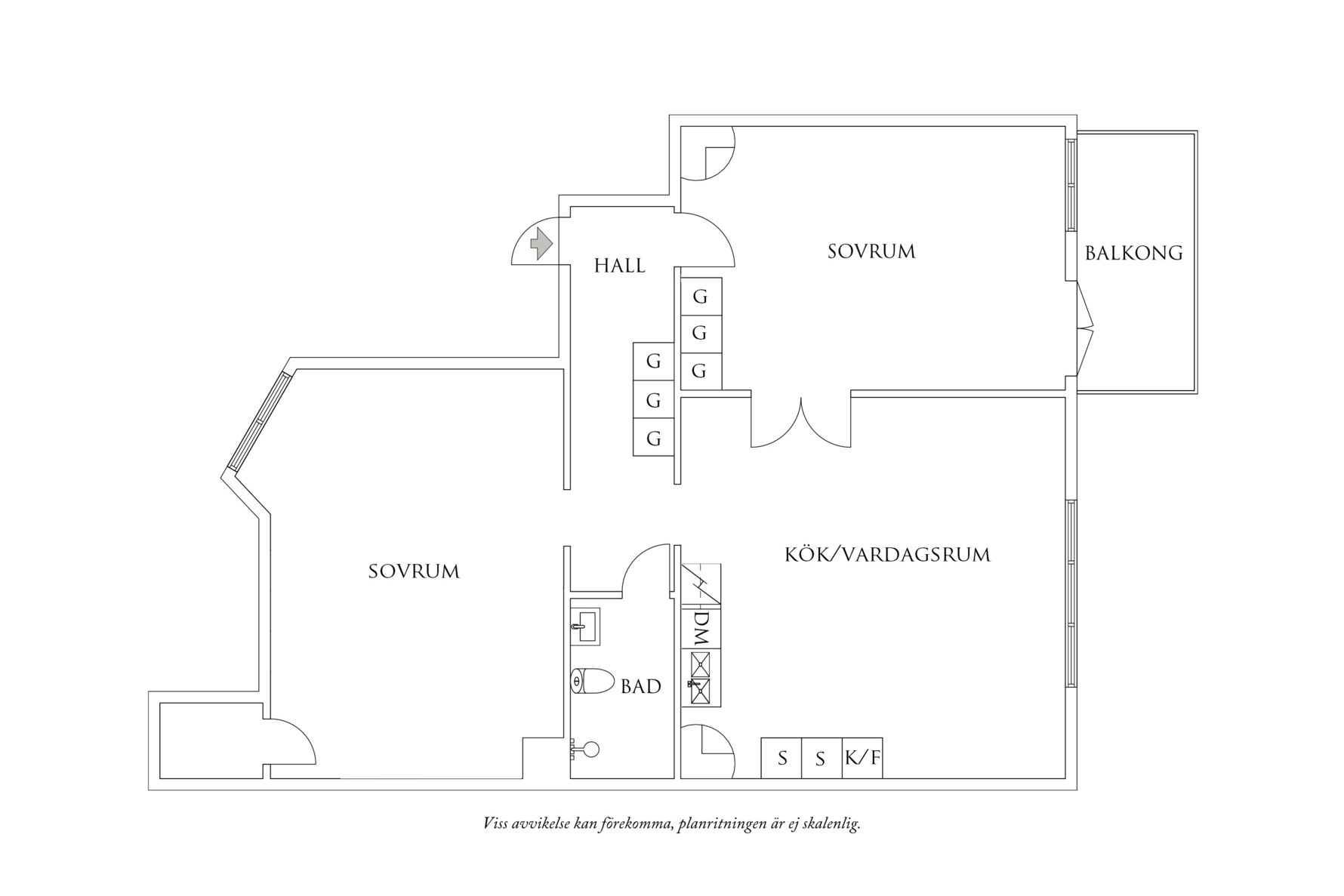 Alternativ planlösning