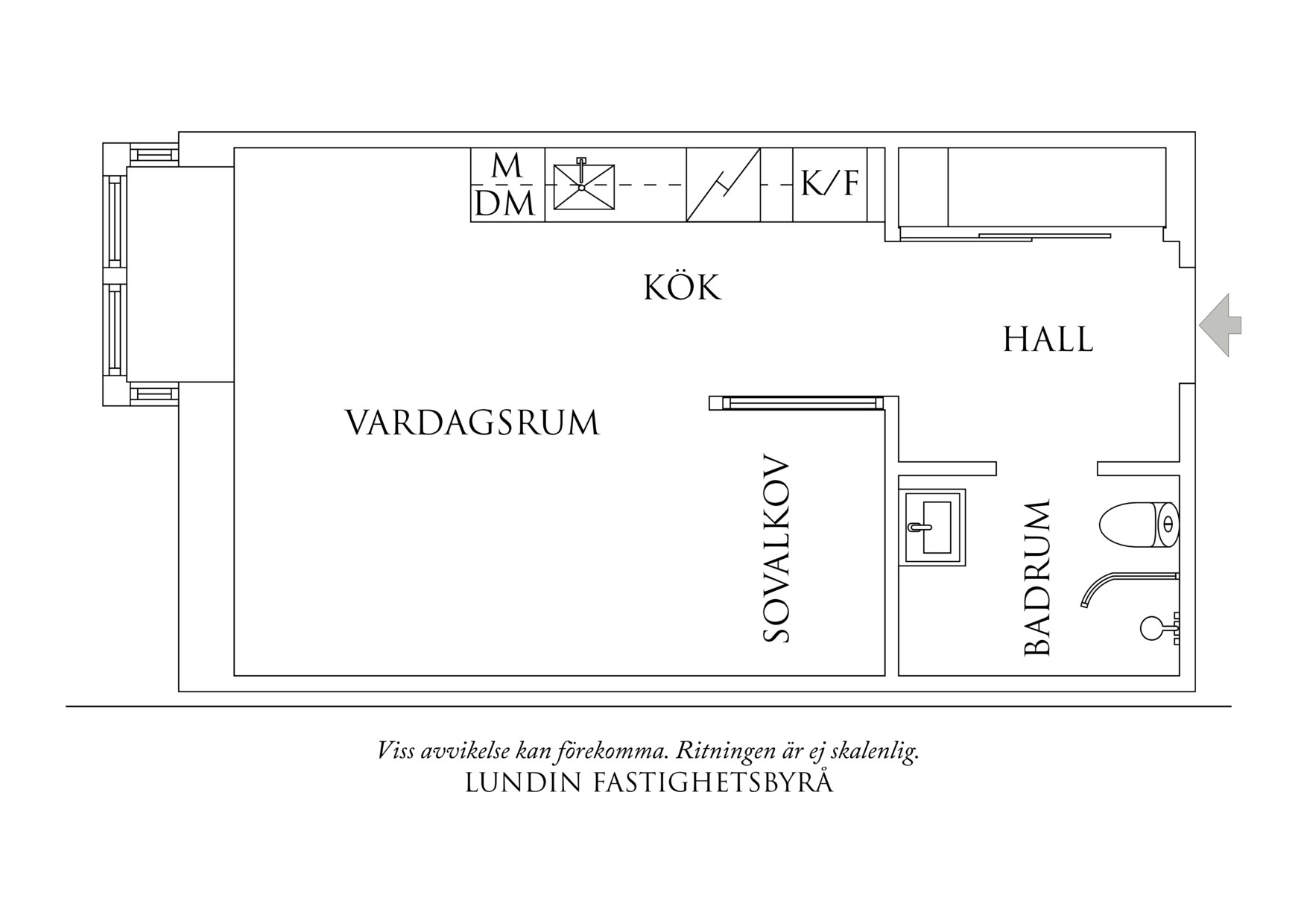 Planritning 1 Mölndalsvägen 87B