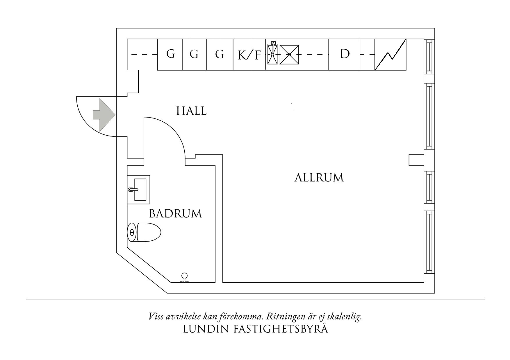Planritning 1 Mattssonsliden 4