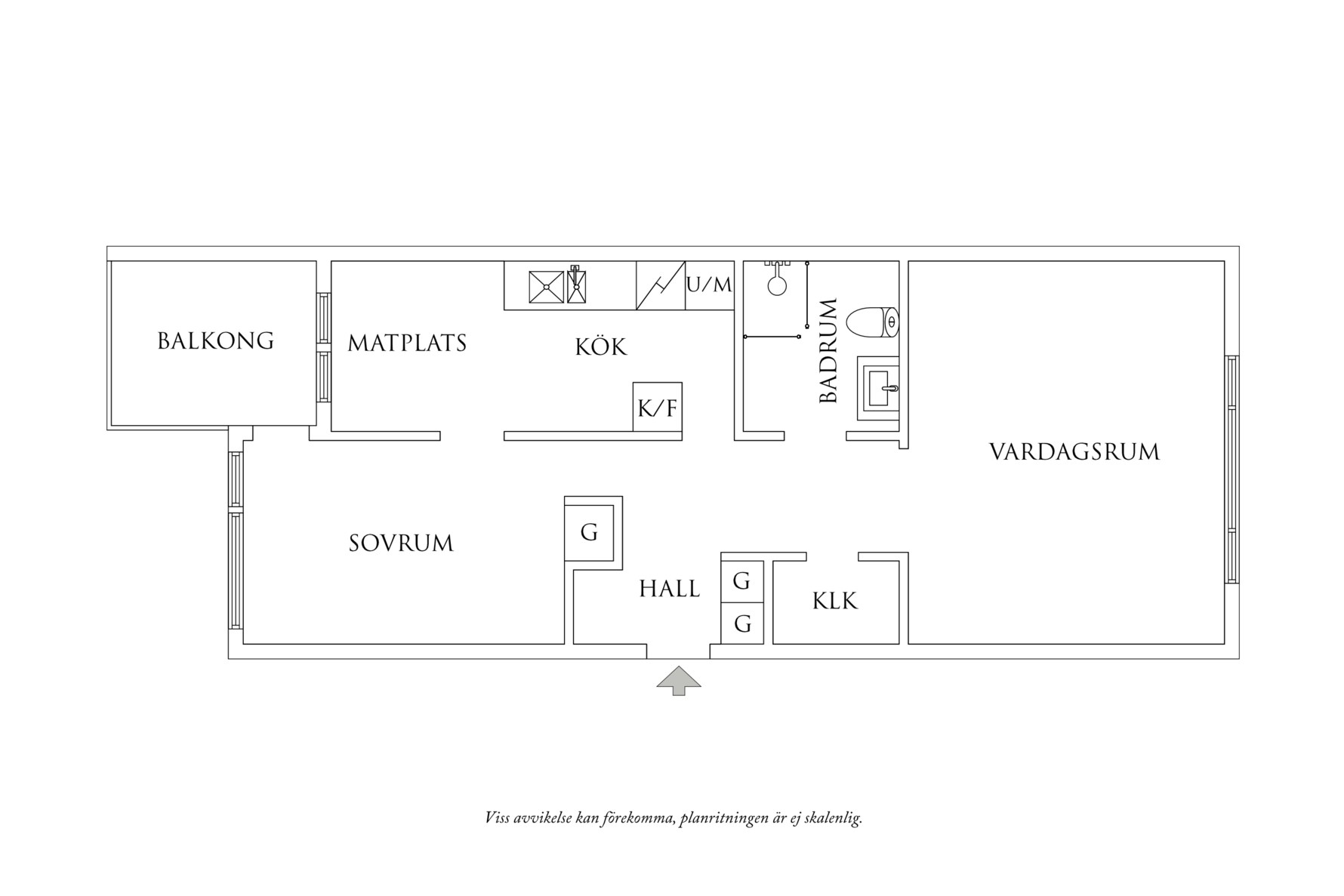 Planritning 1 Karl Gustavsgatan 33