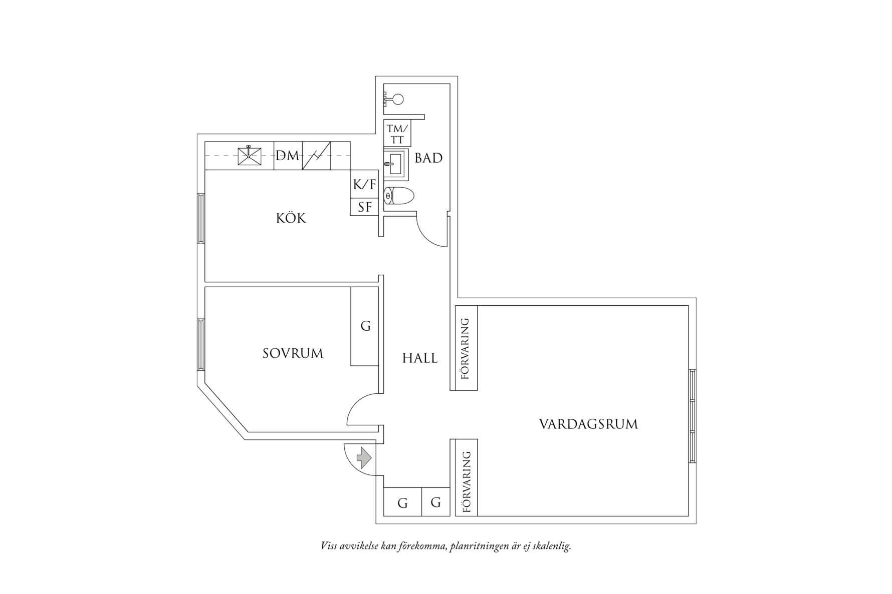 Planritning 1 Gamlestadstorget 24