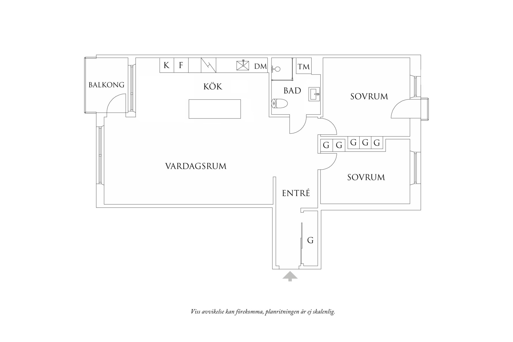 Planritning 1 Teatergatan 19