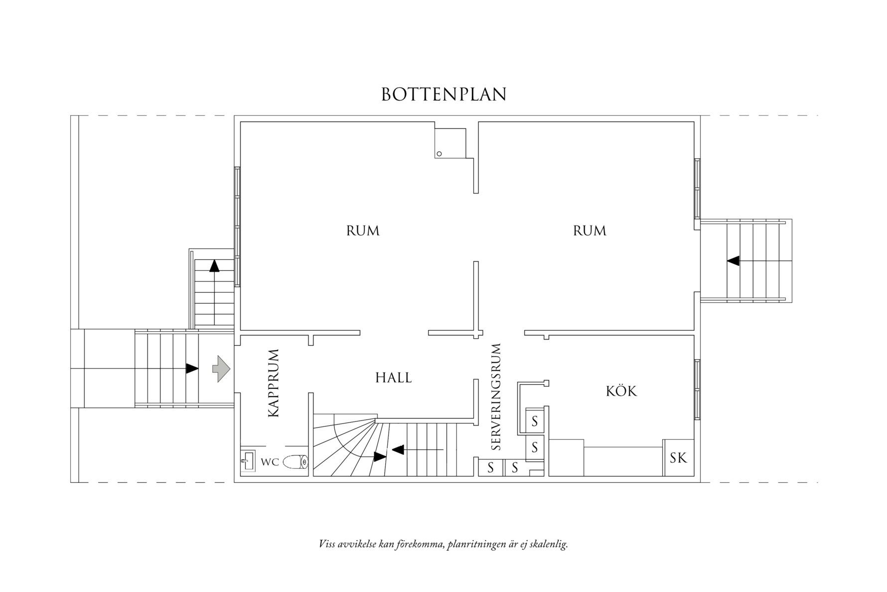 Planritning 1 Änggårdsgatan 53