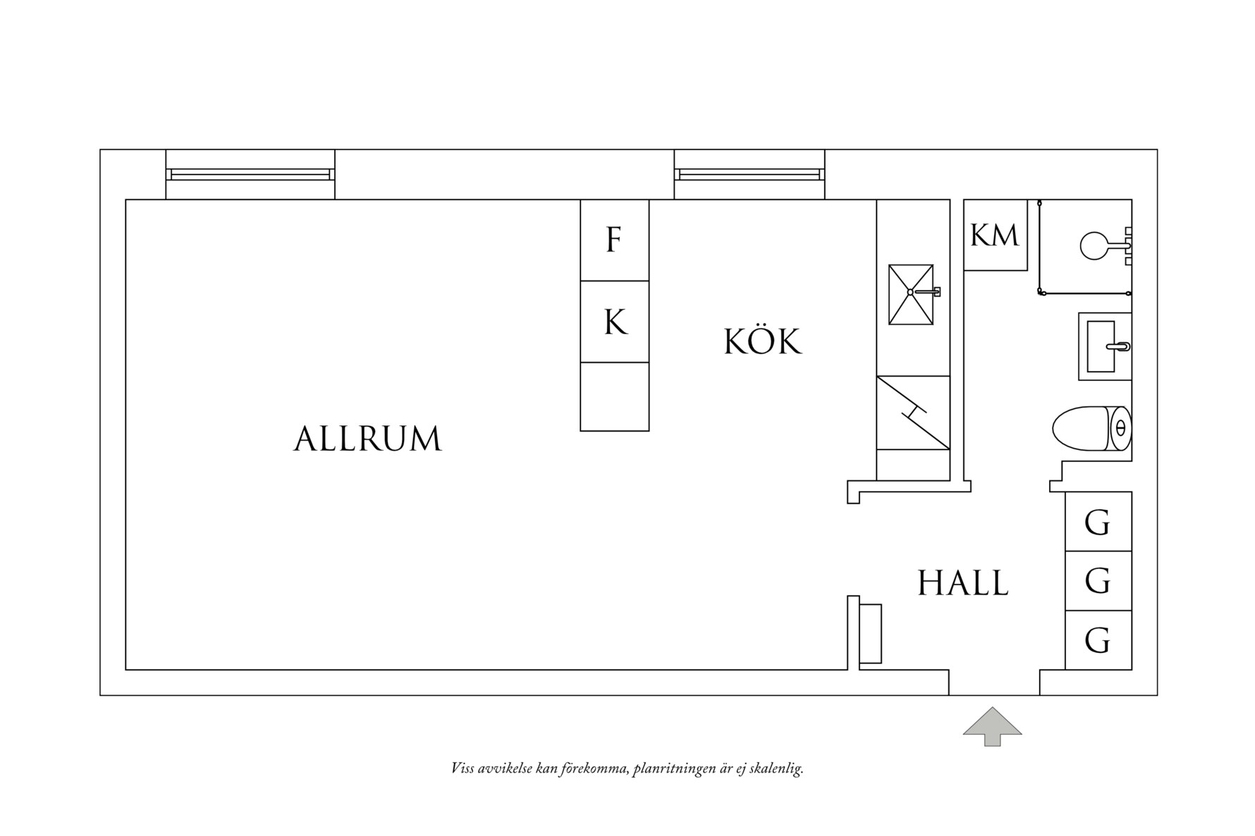 Planritning 1 Teatergatan 21