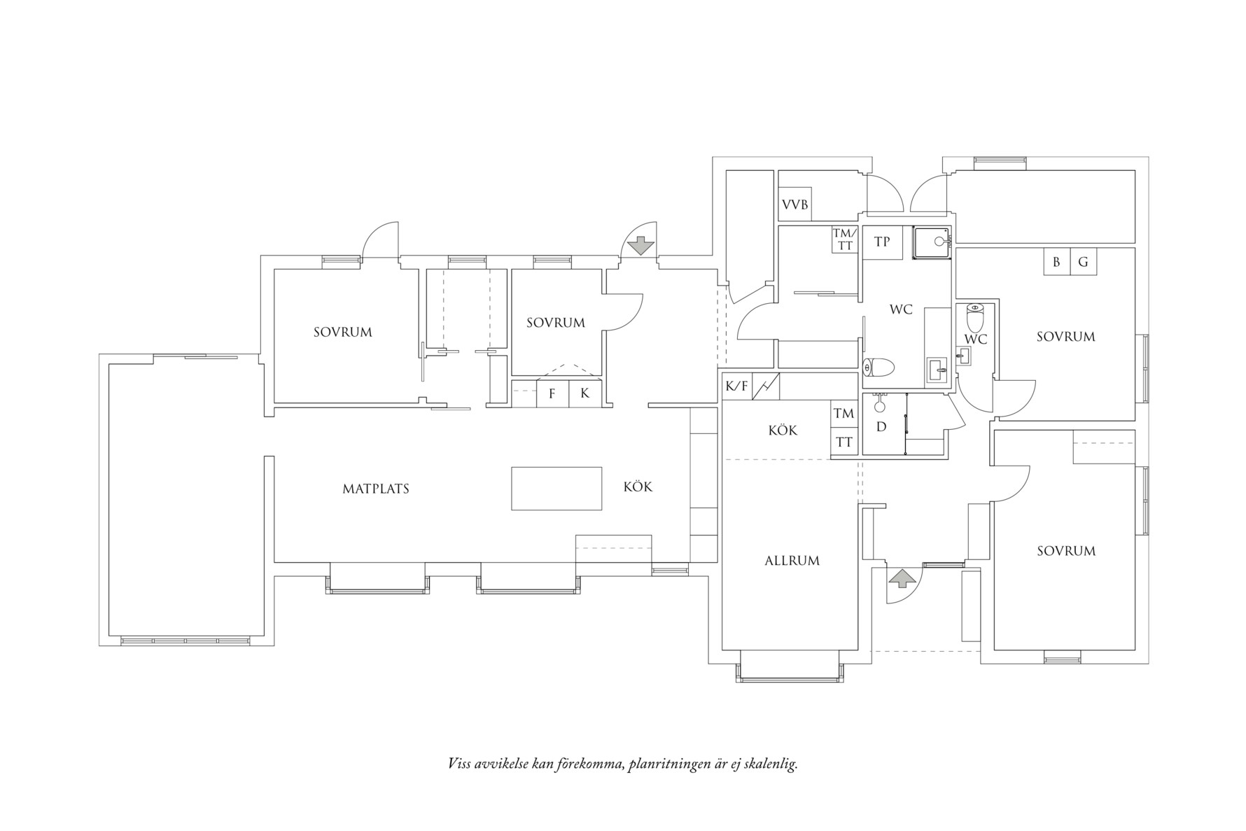 Planritning 1 Gatekärrsvägen 25